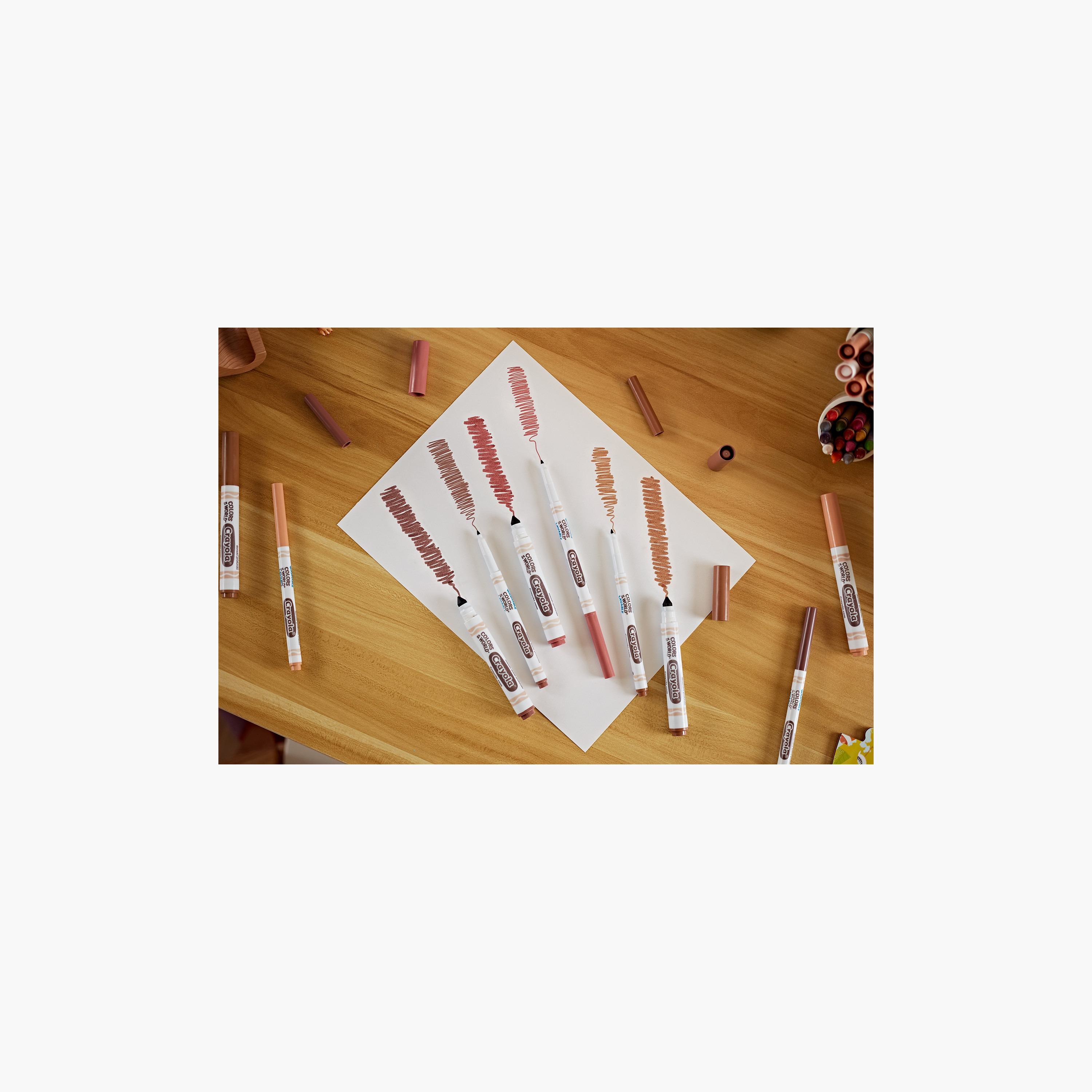 Crayola 24-Piece Colours Of The World Washable Fine Line Markers-school-artsandcrafts-image-9