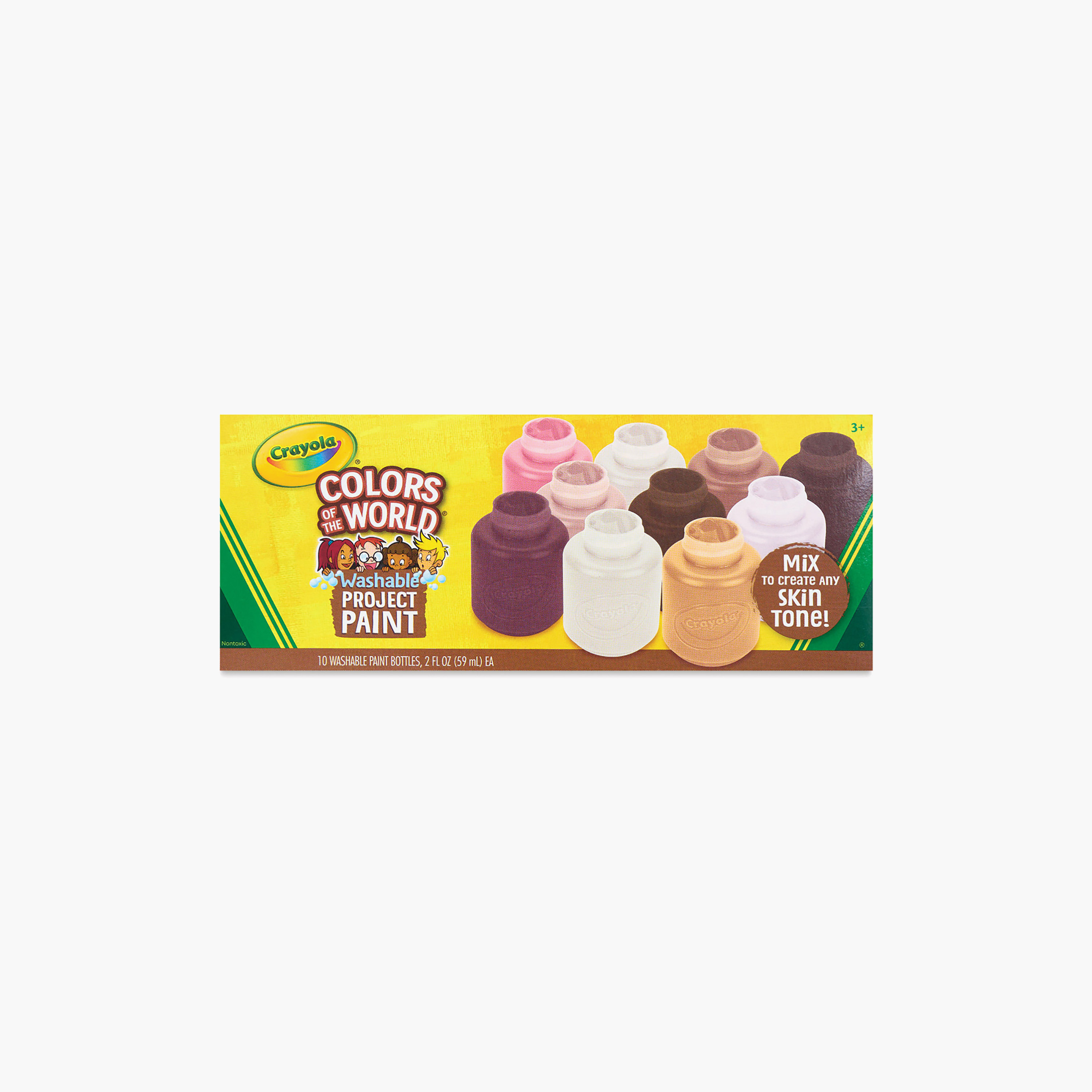 Crayola 10-Piece Colours Of The World Washable Paint Bottles-school-artsandcrafts-image-6