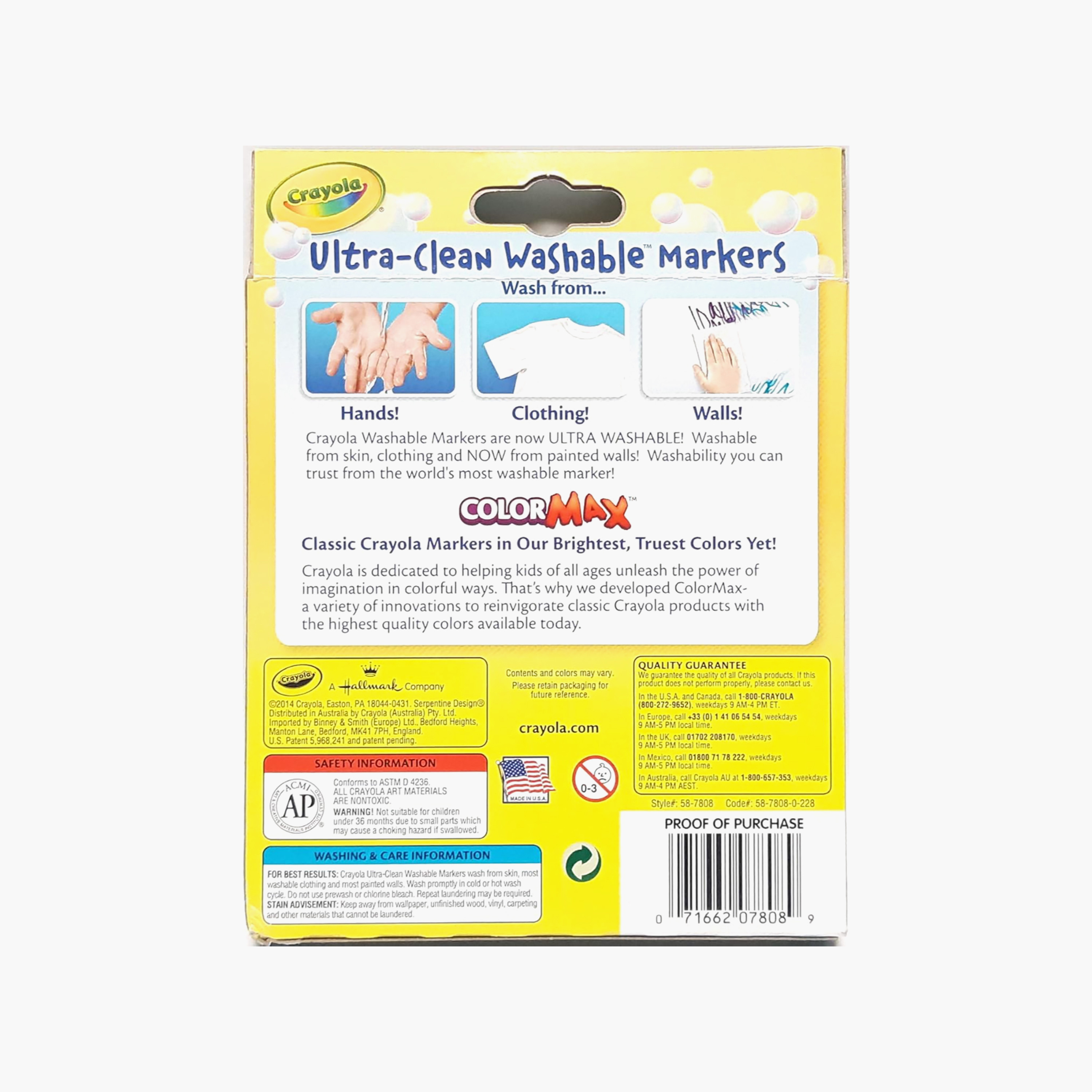 Crayola 8-Piece Ultra-Clean Washable Broad Line Markers-school-artsandcrafts-image-5