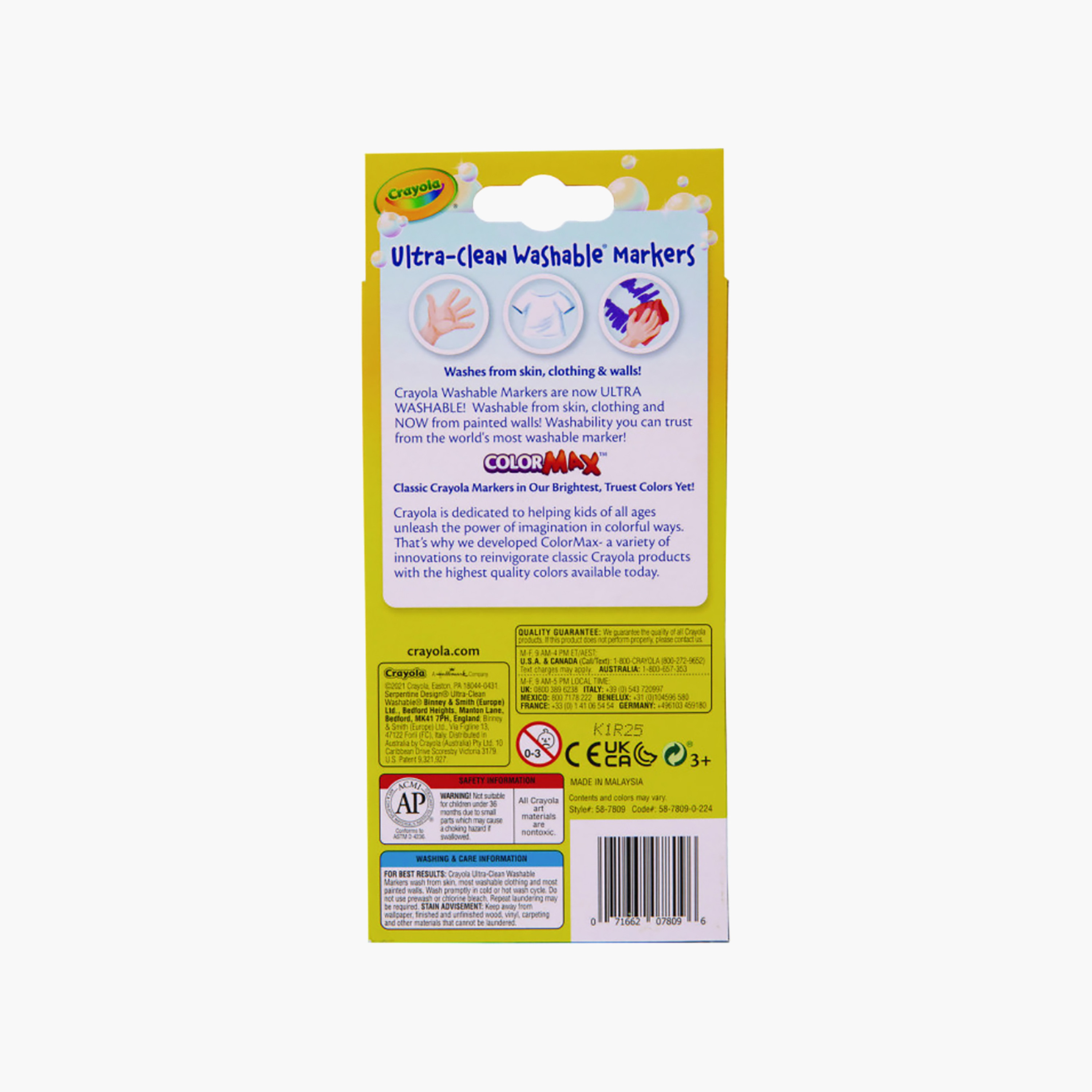 Crayola 8-Piece Ultra-Clean Washable Fine Line Markers-school-artsandcrafts-image-4
