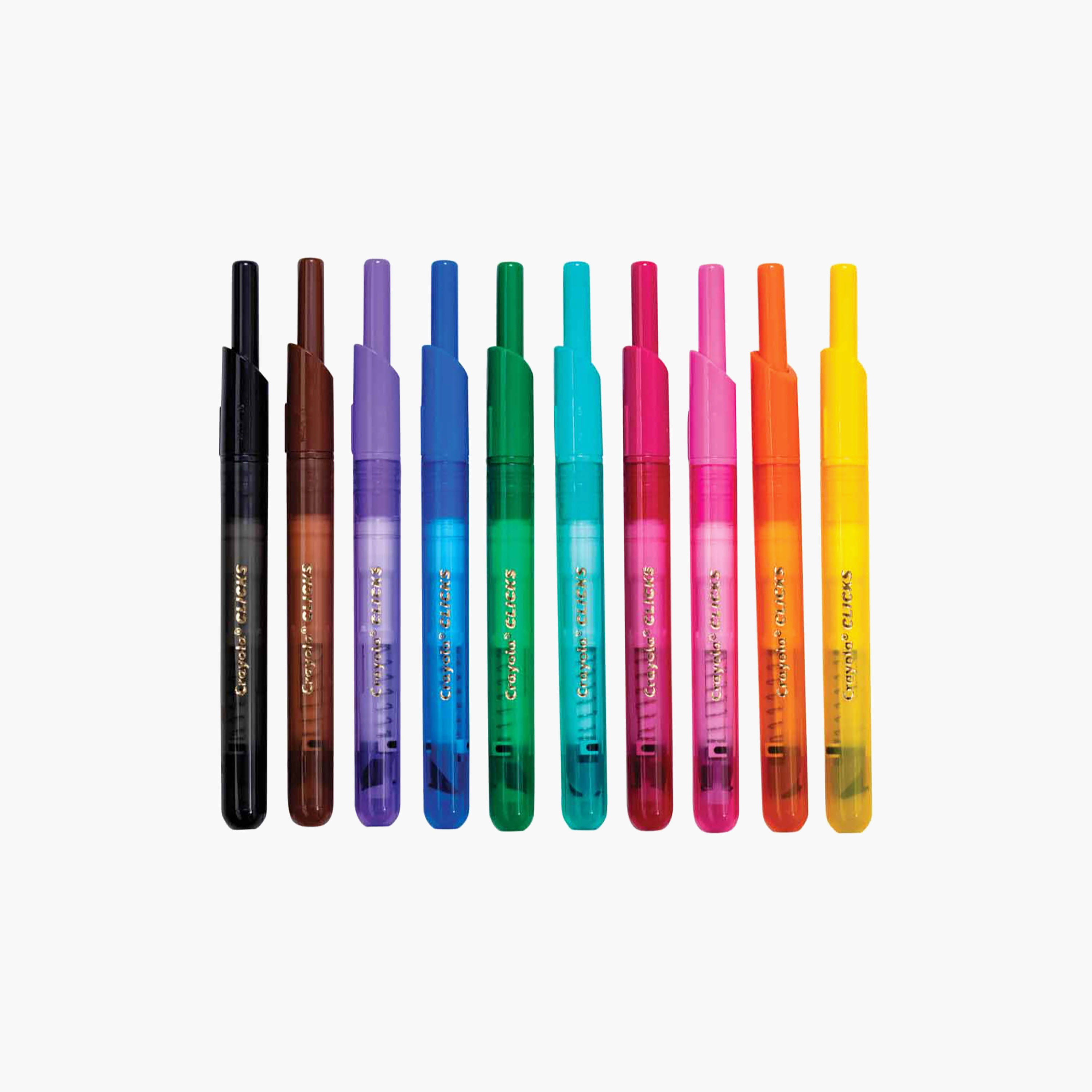 Crayola 10-Piece Clicks Retractable Washable Markers-school-artsandcrafts-image-1
