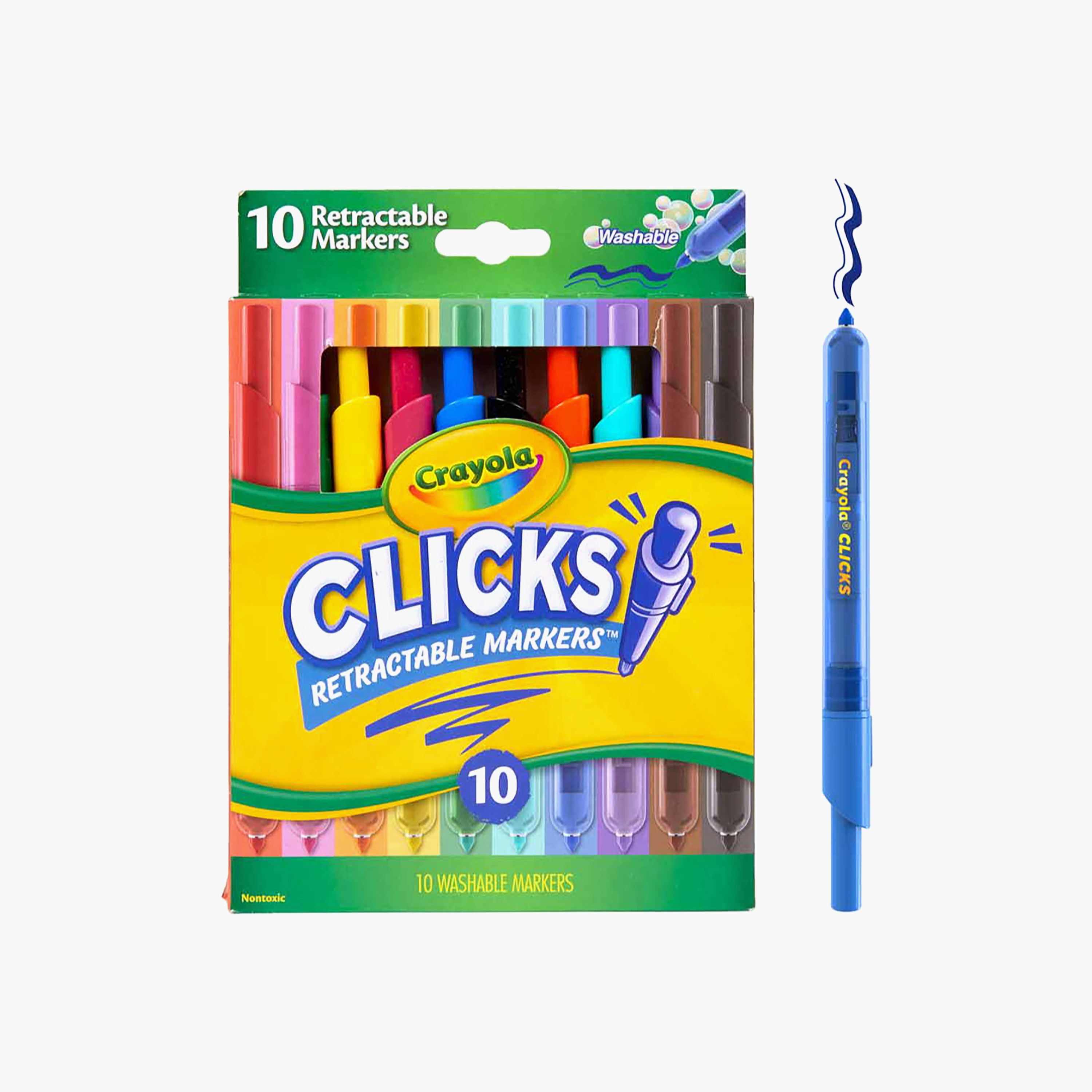 Crayola 10-Piece Clicks Retractable Washable Markers-school-artsandcrafts-image-6