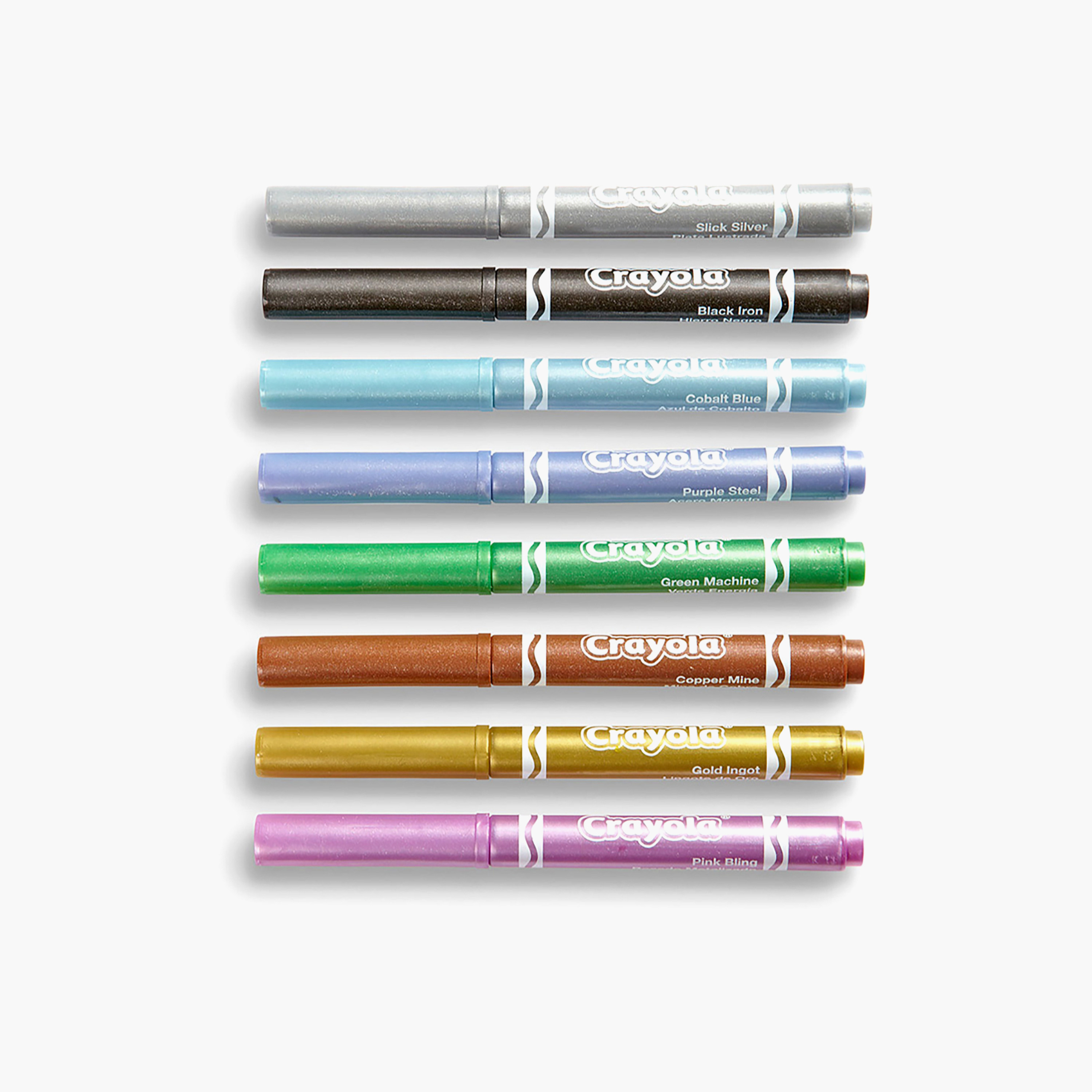 Crayola 8-Piece Metallic Markers-school-artsandcrafts-image-1
