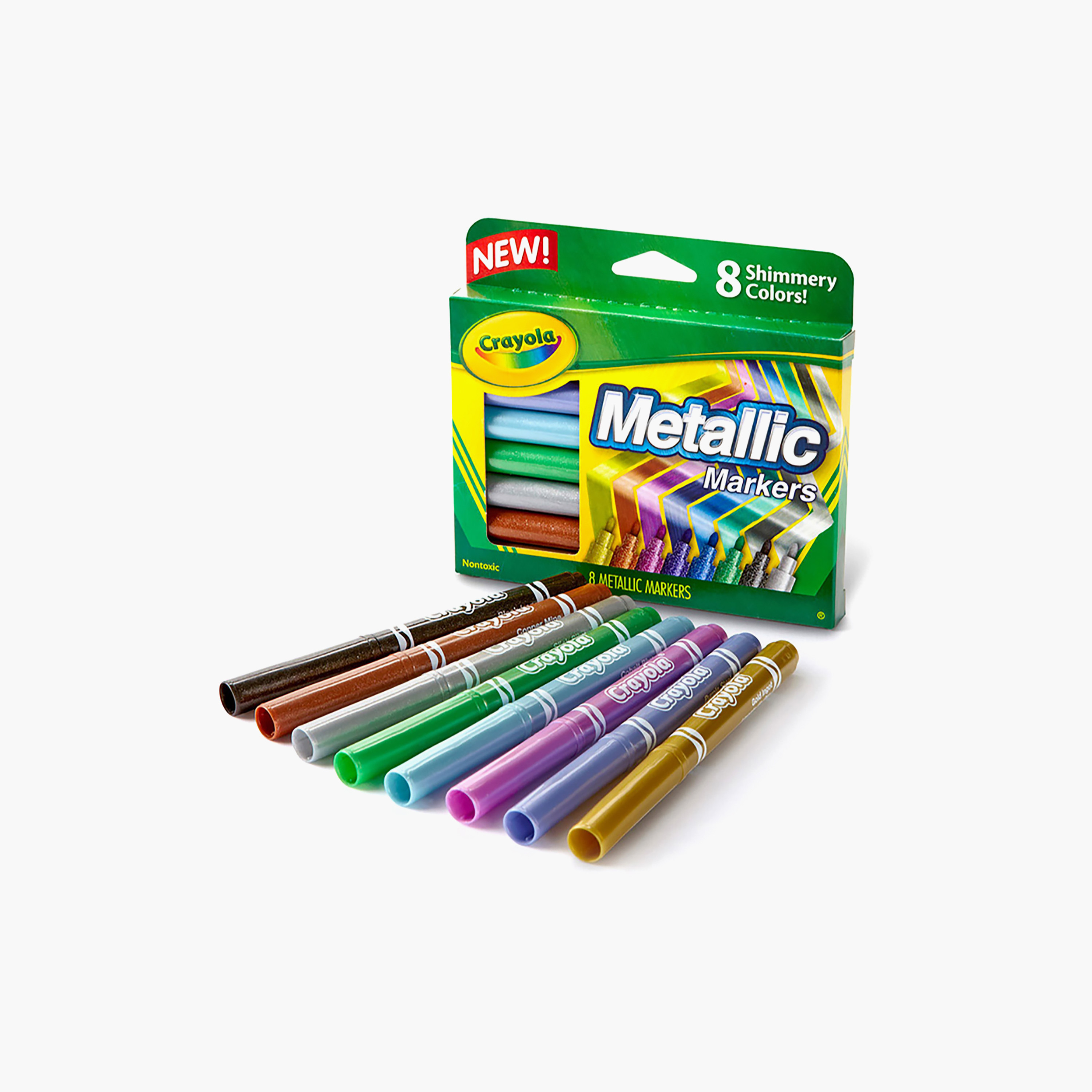 Crayola 8-Piece Metallic Markers-school-artsandcrafts-image-2