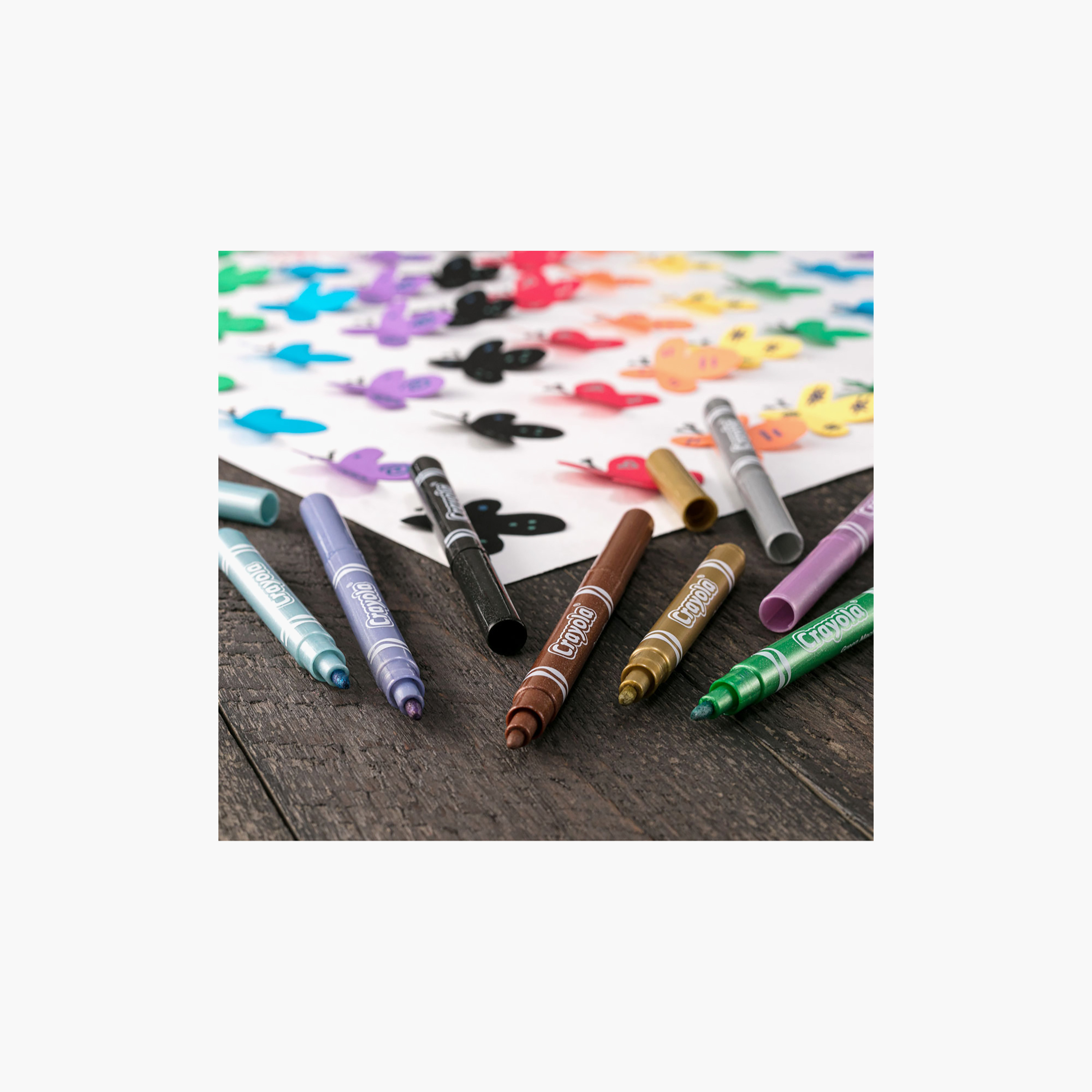Crayola 8-Piece Metallic Markers-school-artsandcrafts-image-4