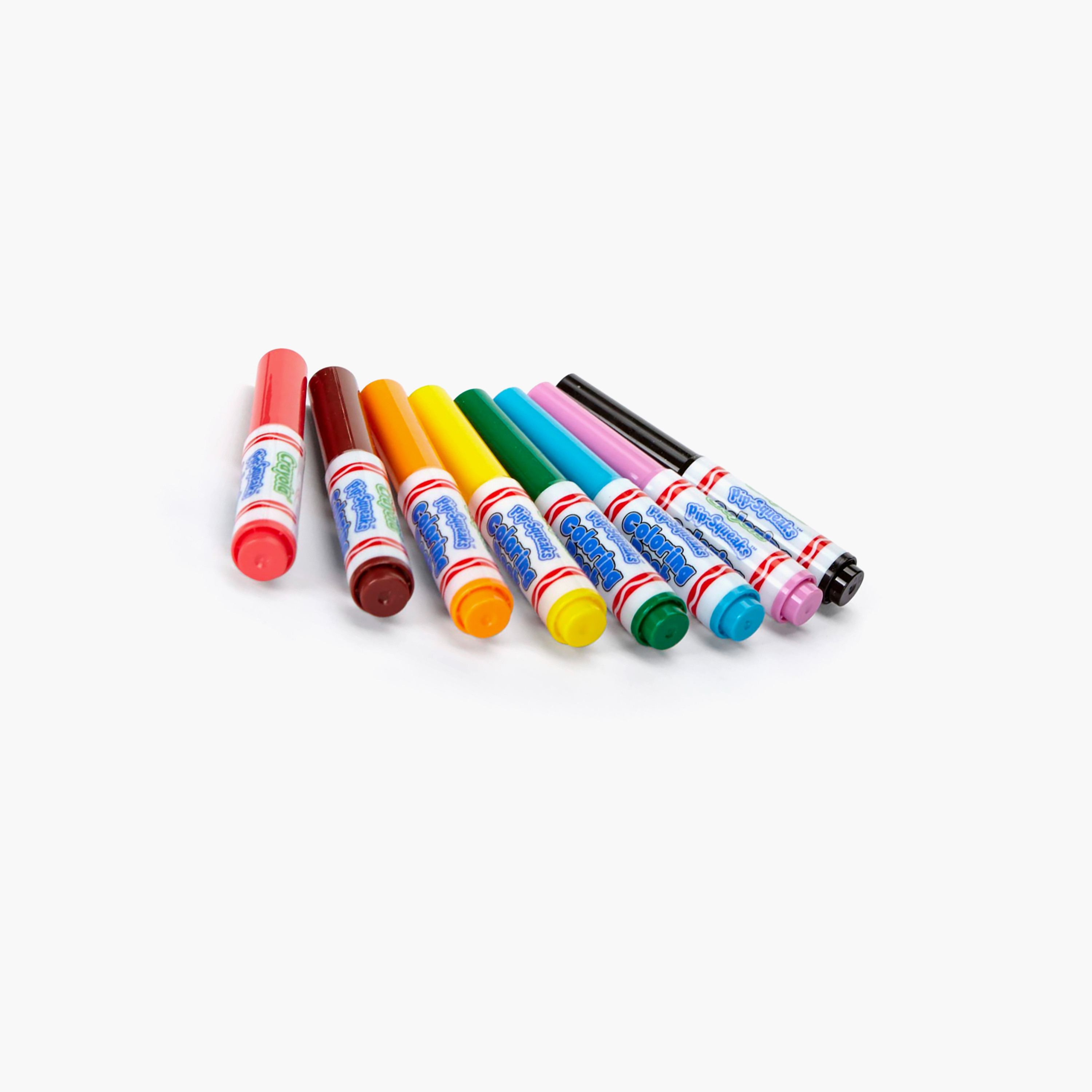 Crayola 8-Piece Pip-Squeaks Colouring Book Washable Markers-school-artsandcrafts-image-1