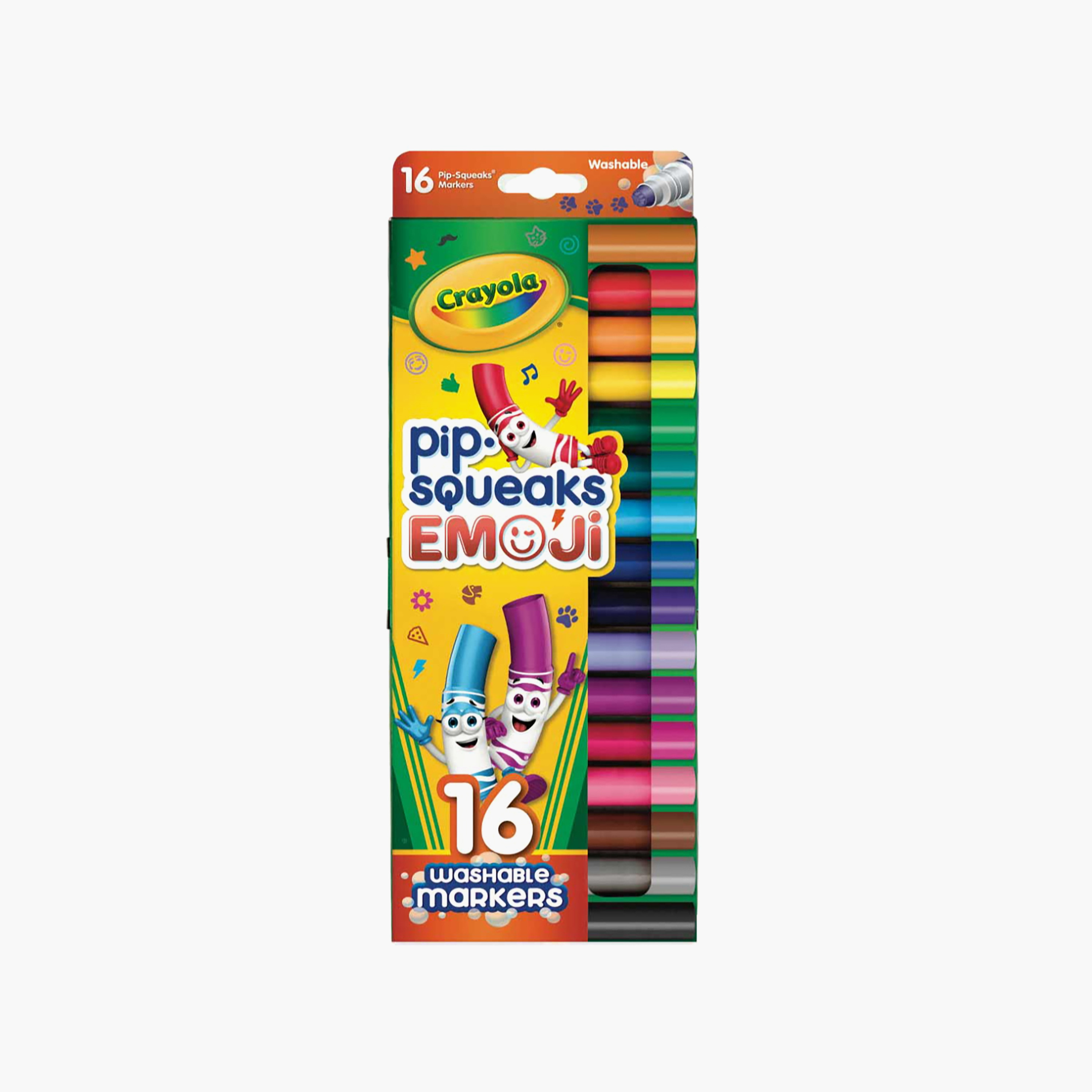 Crayola 16-Piece Pip-Squeaks Emoji Stamper Markers-school-artsandcrafts-image-6