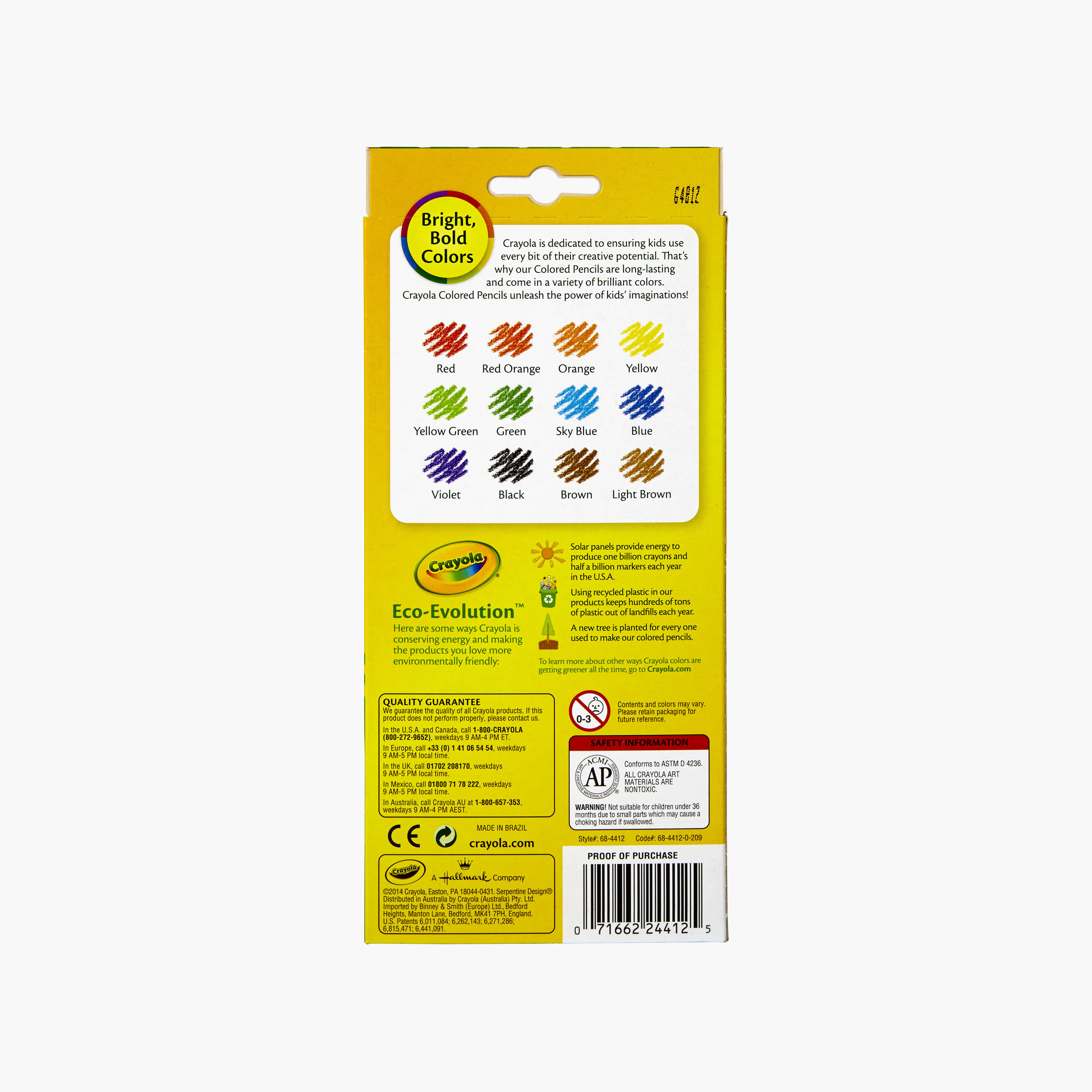أقلام تلوين خشبية قابلة للمسح 12 قطعة من كرايولا-school-stationery-pensandpencils-image-8