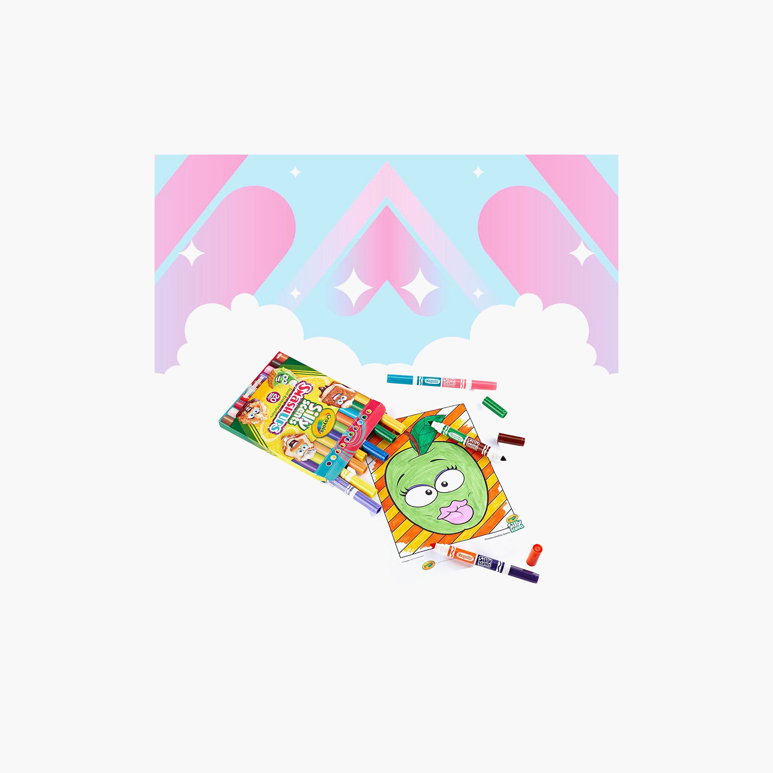 Crayola 10-Piece Silly Scents Smash-Ups Broad Line Dual-Ended Markers-school-artsandcrafts-image-3