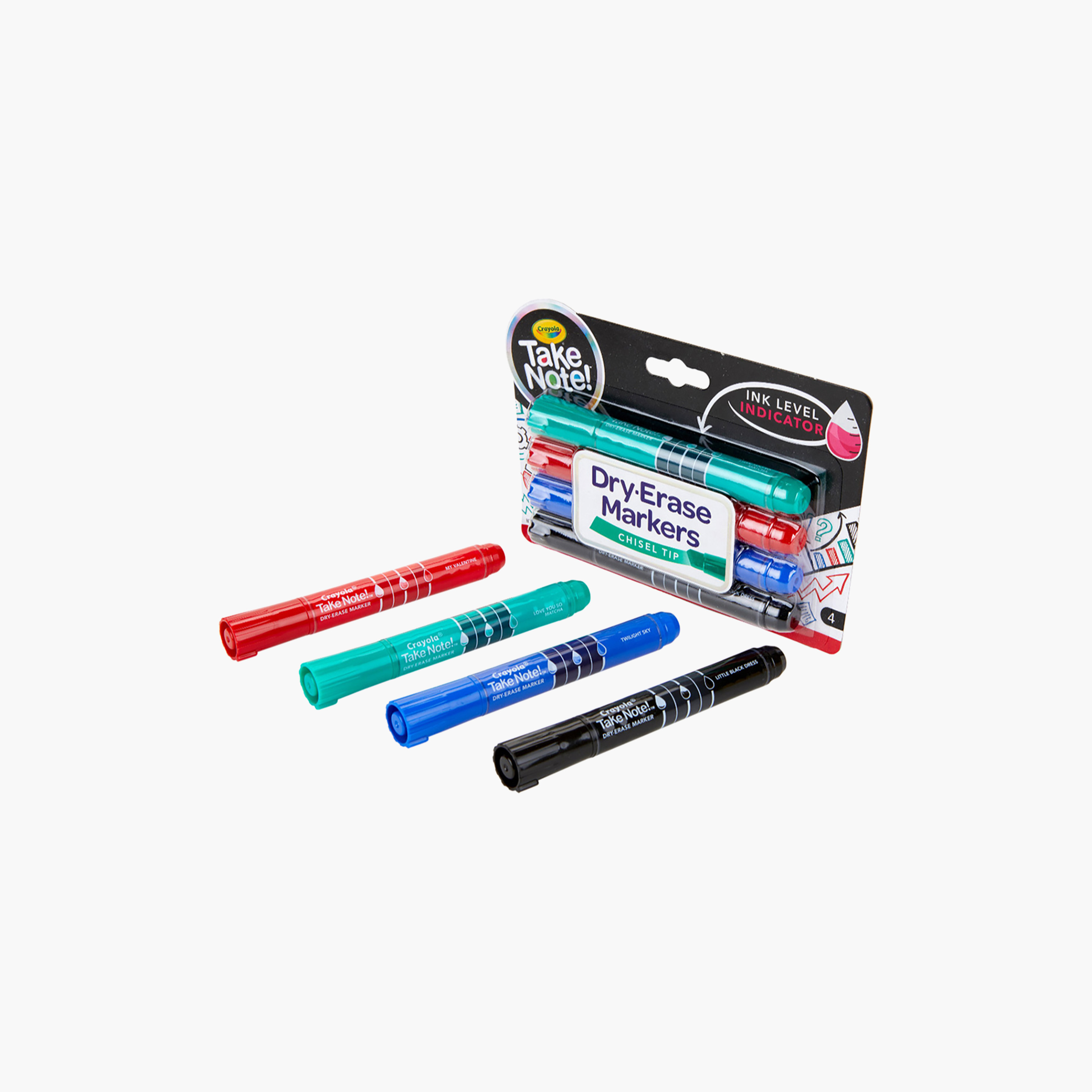 Crayola 4-Piece Dry-Erase Broad Line Markers-school-artsandcrafts-image-1