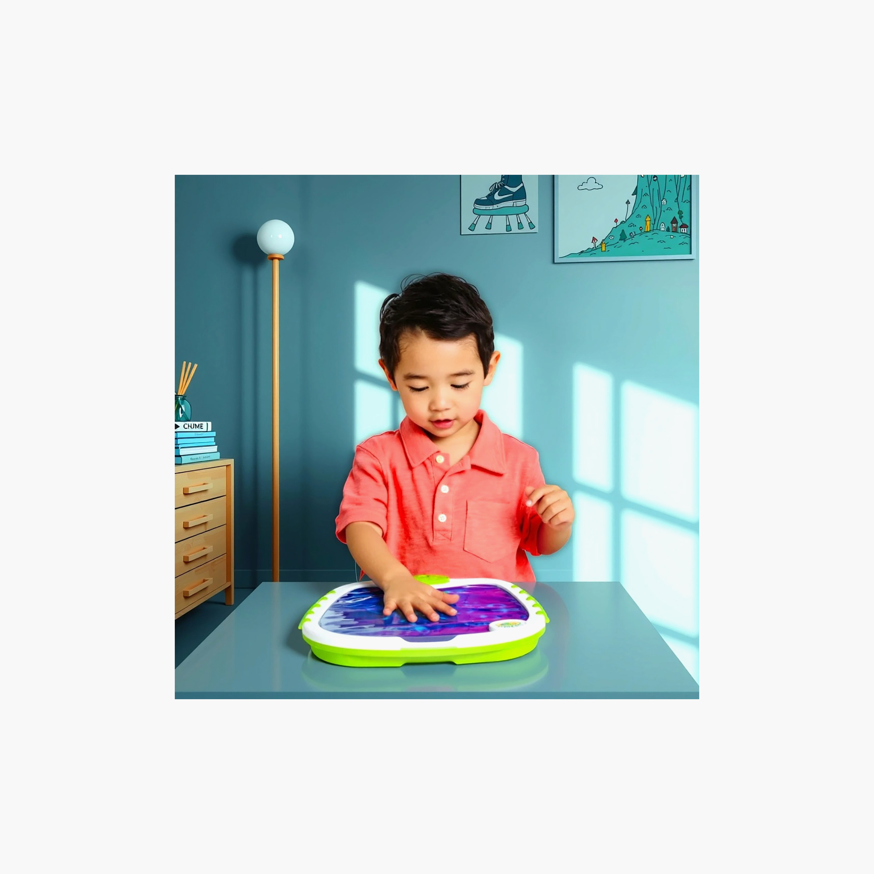 Crayola Mess-Free Touch-Lights Unit with Instruction Sheet-school-artsandcrafts-image-4