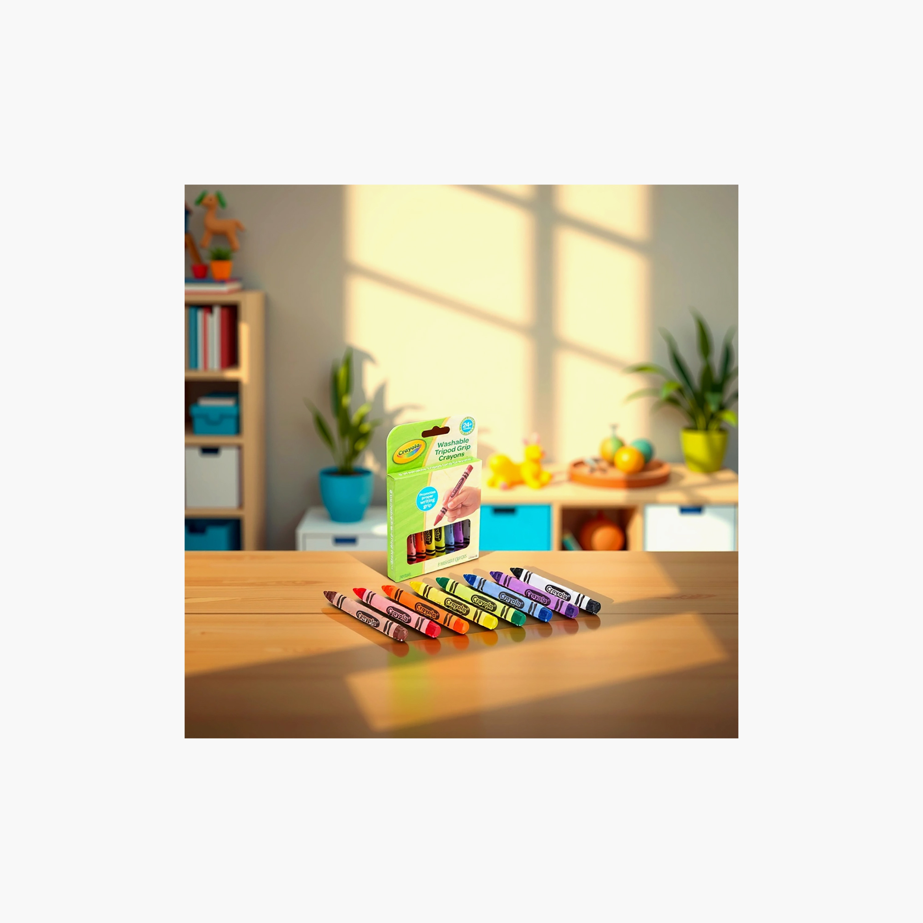 Crayola 8-Piece Washable Tripod Grip Crayons-school-artsandcrafts-image-6