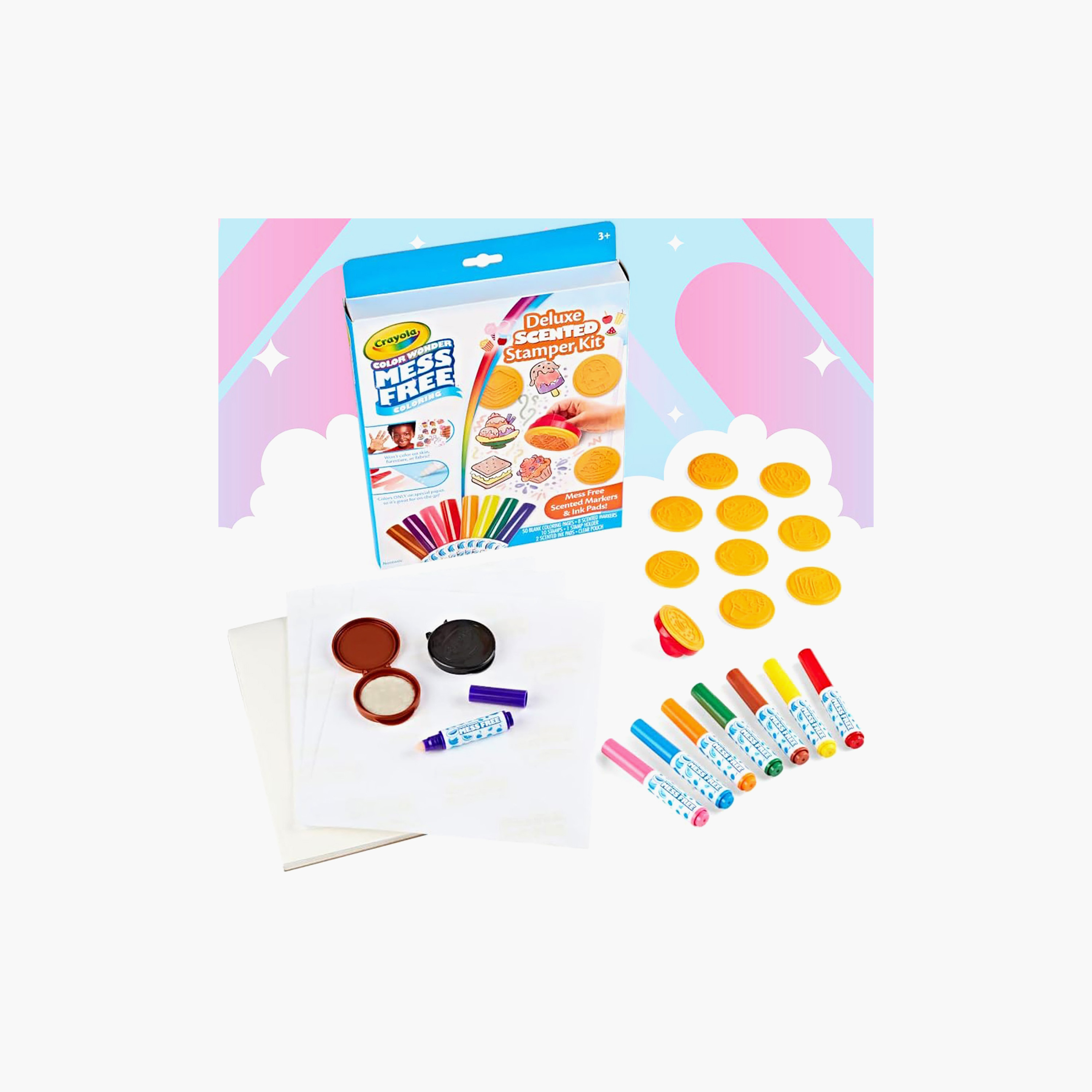 Crayola Colour Wonder Deluxe Scented Stamper Kit-school-artsandcrafts-image-3