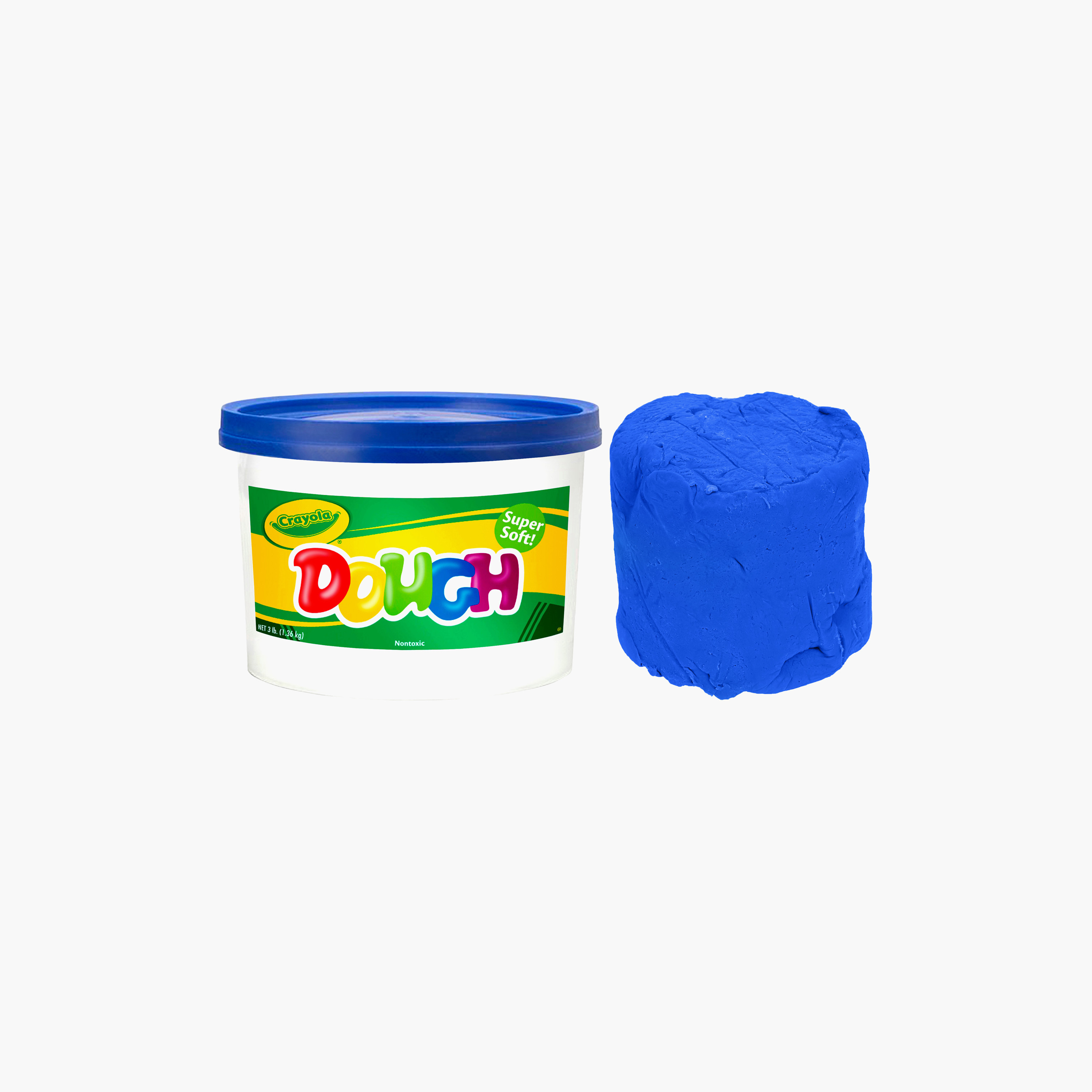 Crayola Super Soft Dough Tub - Blue-toys-educational-doughtoys-image-2