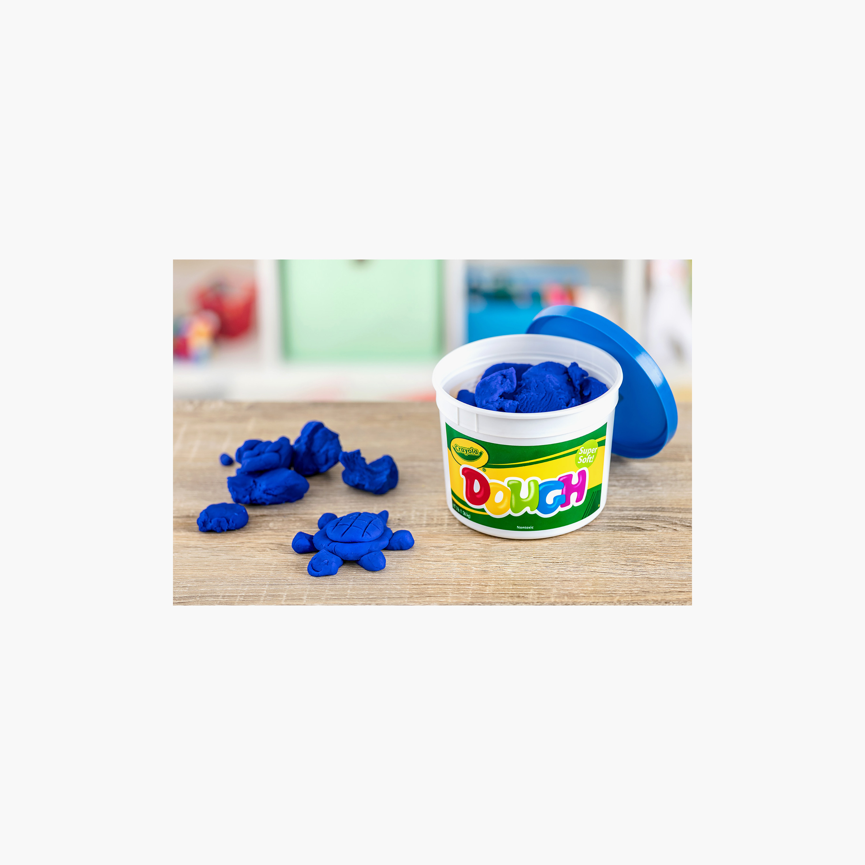 Crayola Super Soft Dough Tub - Blue-toys-educational-doughtoys-image-6