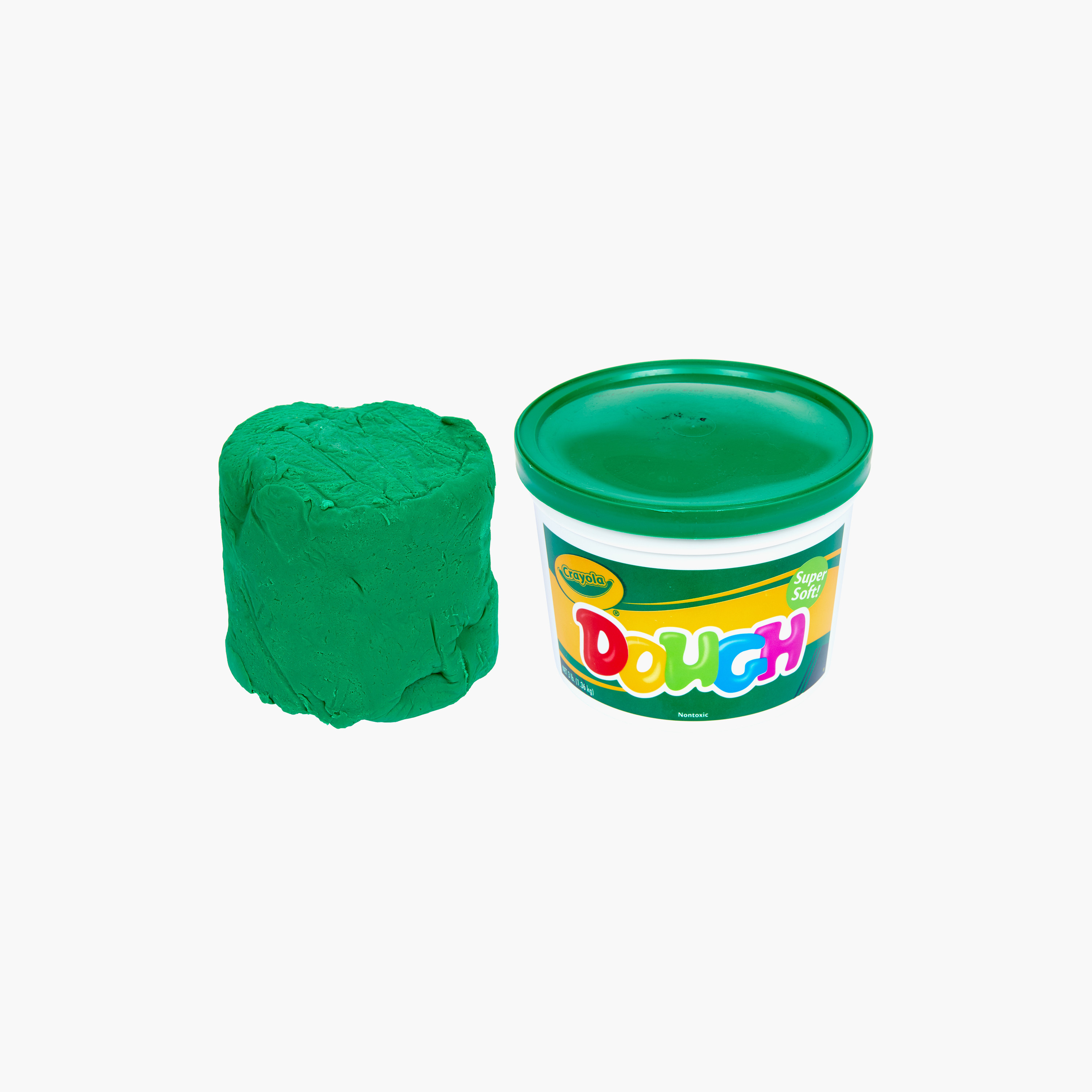 Crayola Super Soft Dough Tub - Green-toys-educational-doughtoys-image-2