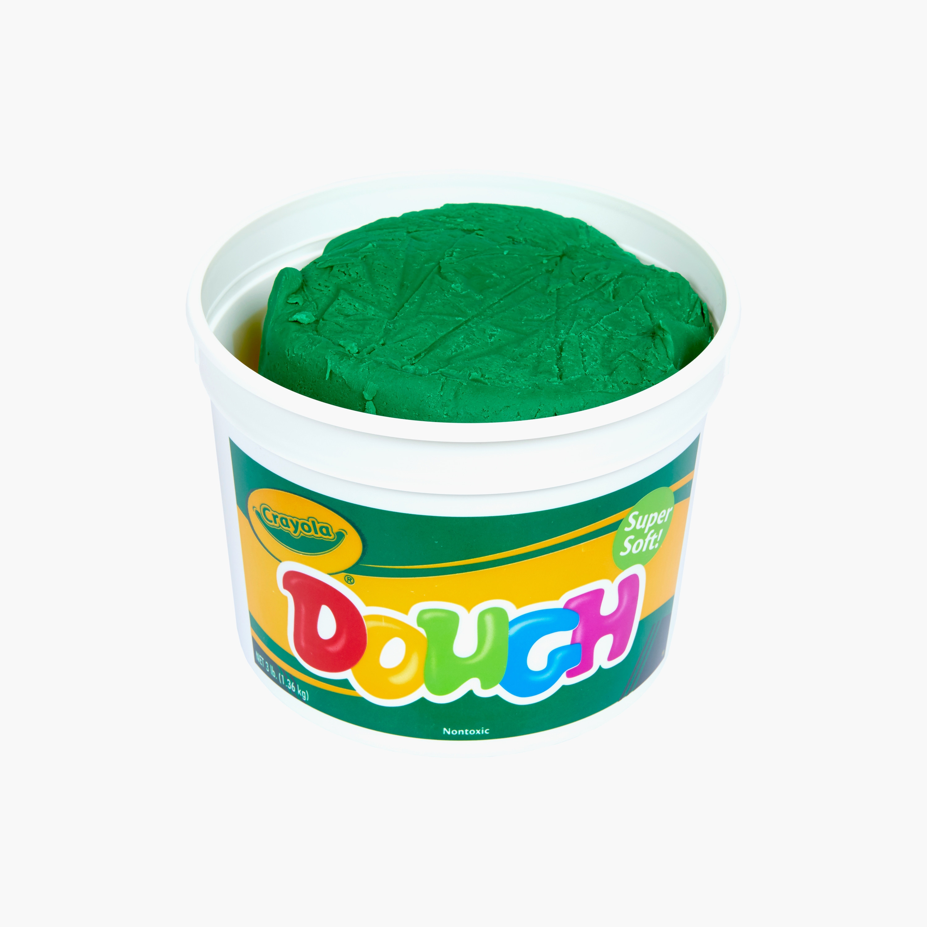 Crayola Super Soft Dough Tub - Green-toys-educational-doughtoys-image-3