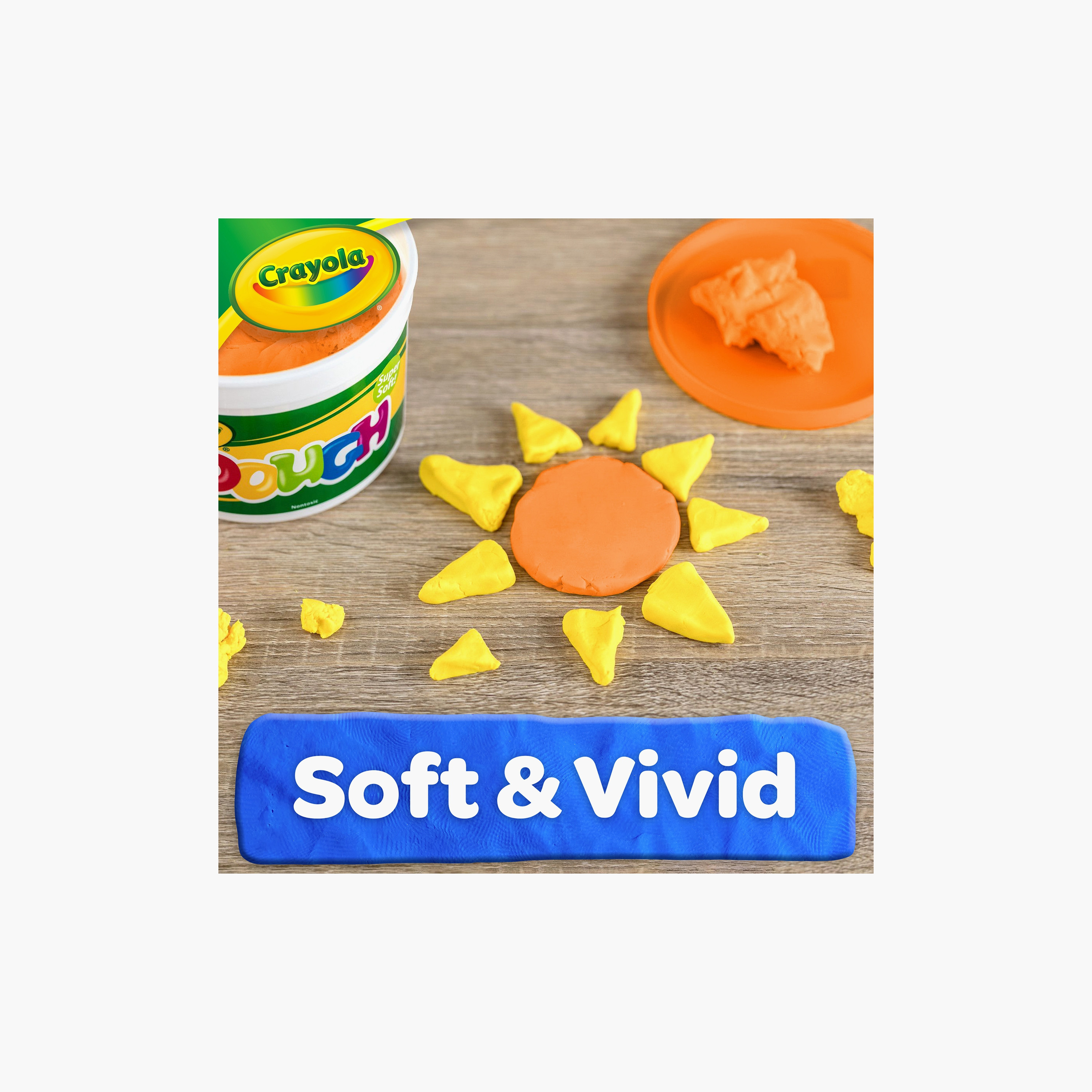 علبة معجون أطفال فائق النعومة - لون برتقالي من كرايولا-toys-educational-doughtoys-image-5