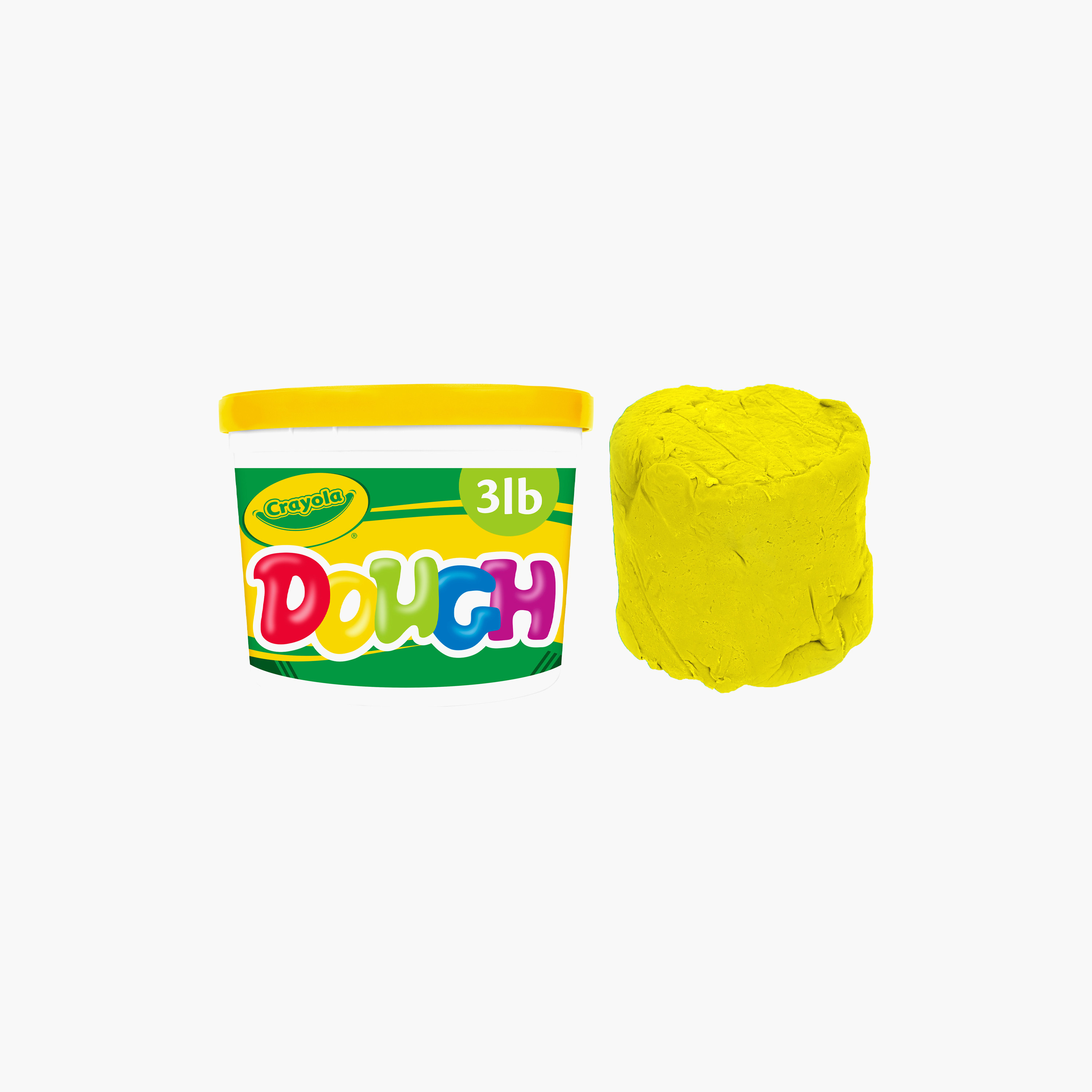 Crayola Super Soft Dough Tub - Yellow-toys-educational-doughtoys-image-2