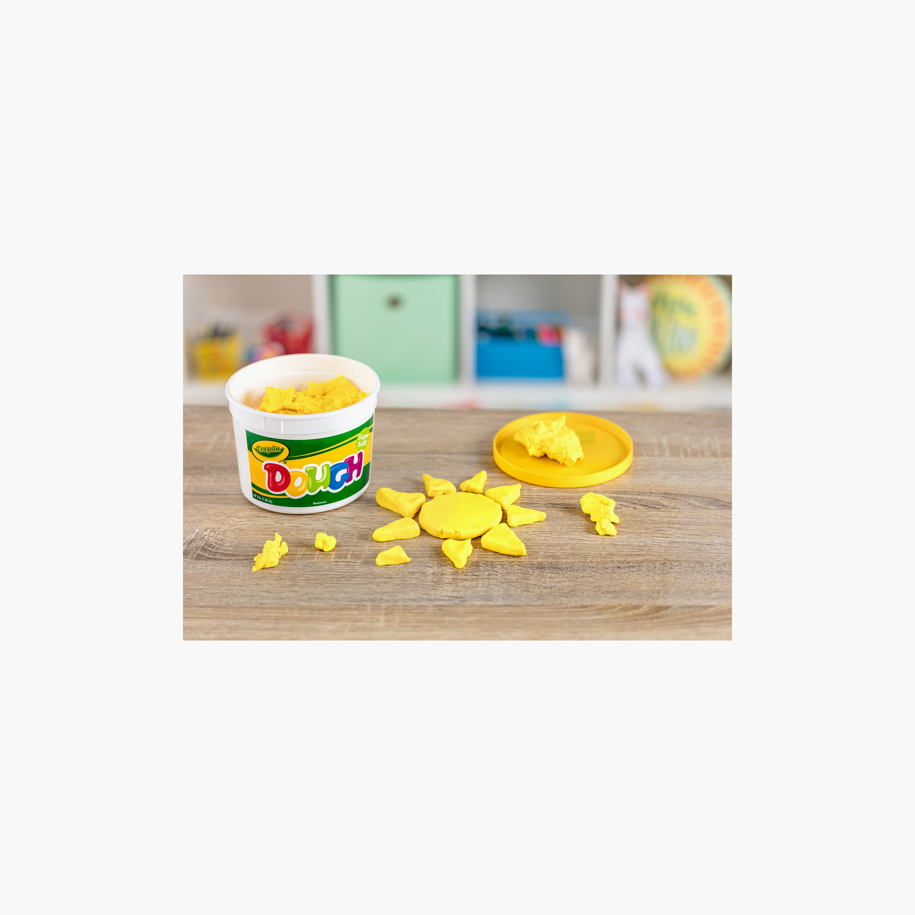 Crayola Super Soft Dough Tub - Yellow-toys-educational-doughtoys-image-5
