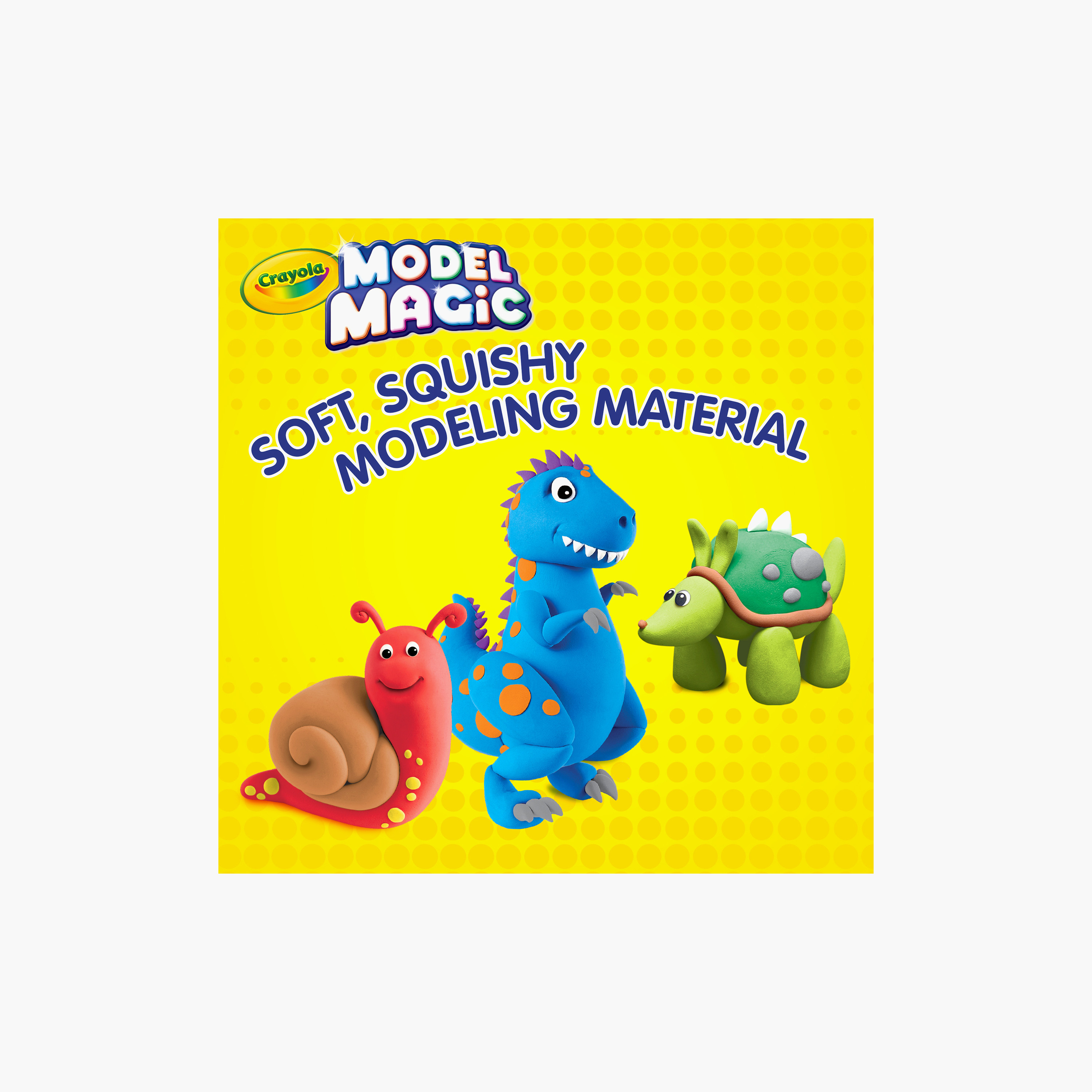 Crayola Model Magic Modelling Compound Pack - Yellow-toys-educational-doughtoys-image-4