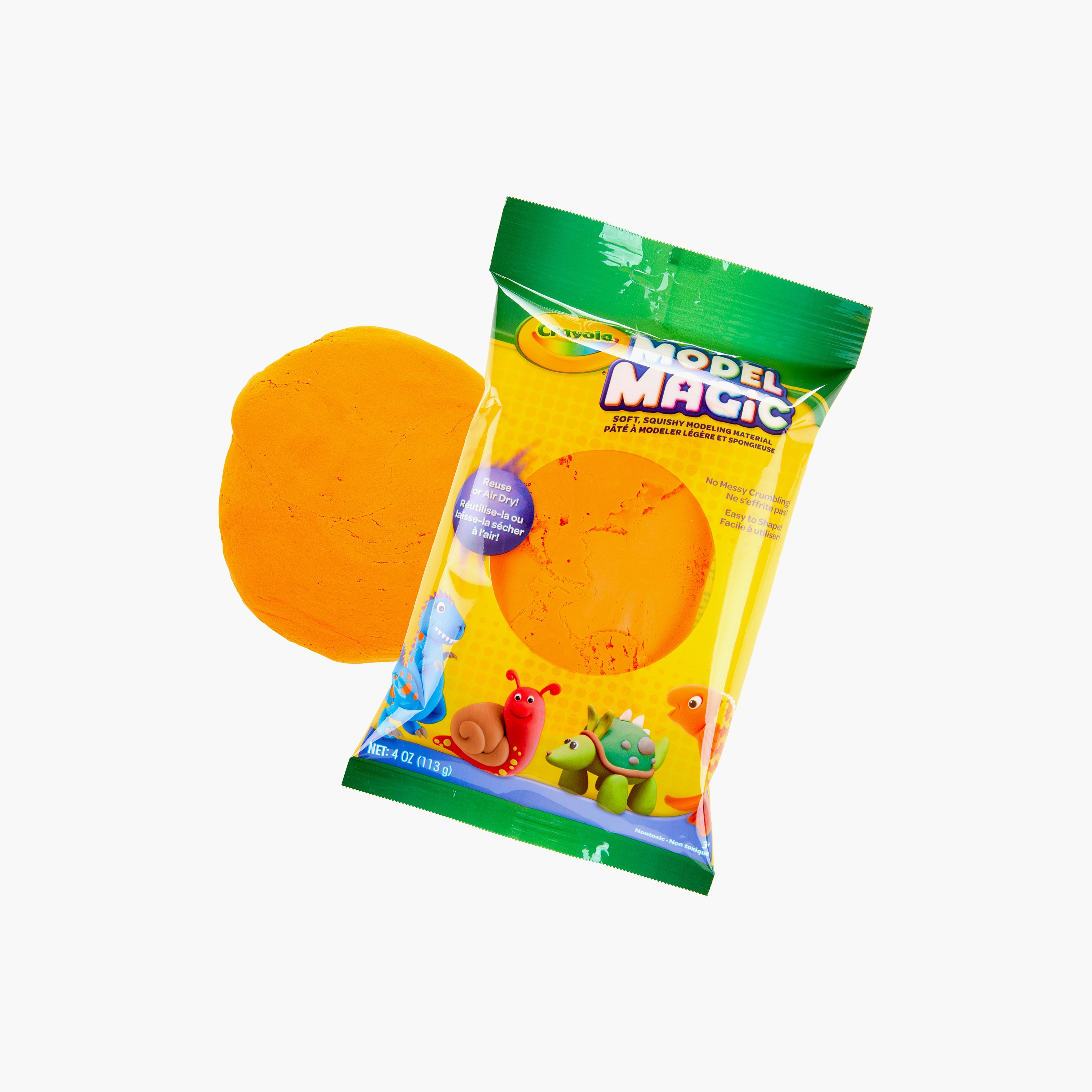 Crayola Model Magic Modelling Compound Pack - Orange-toys-educational-doughtoys-image-2