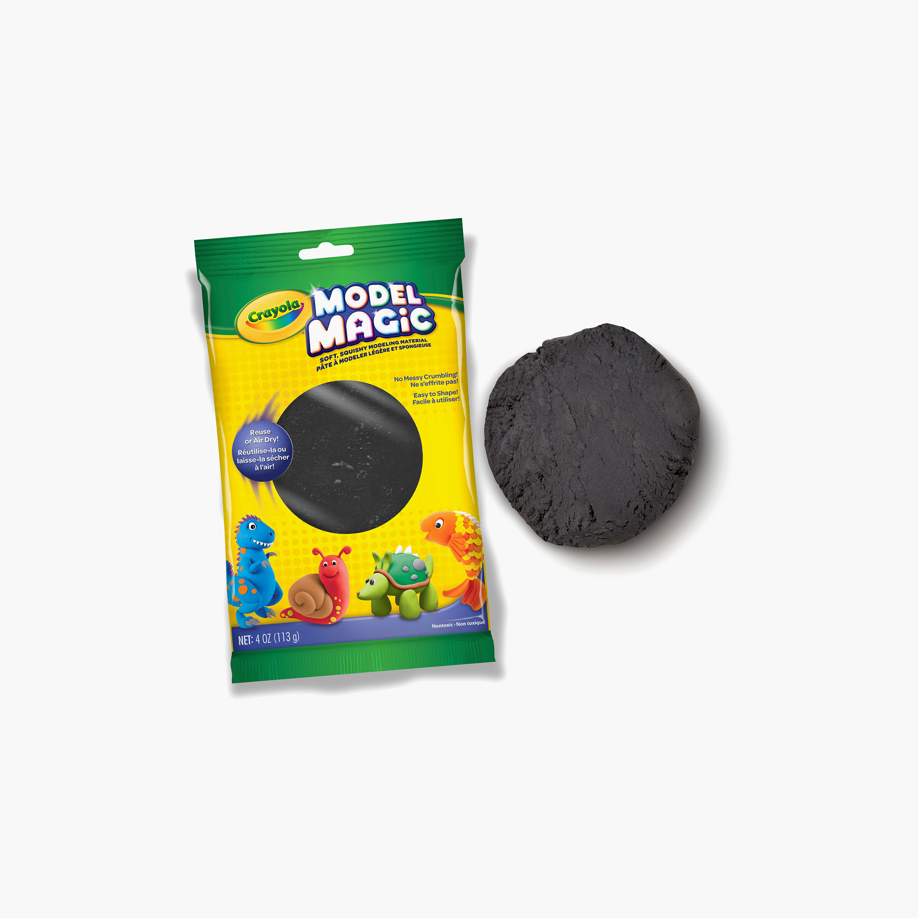 Crayola Model Magic Modelling Compound Pack - Black-toys-educational-doughtoys-image-2