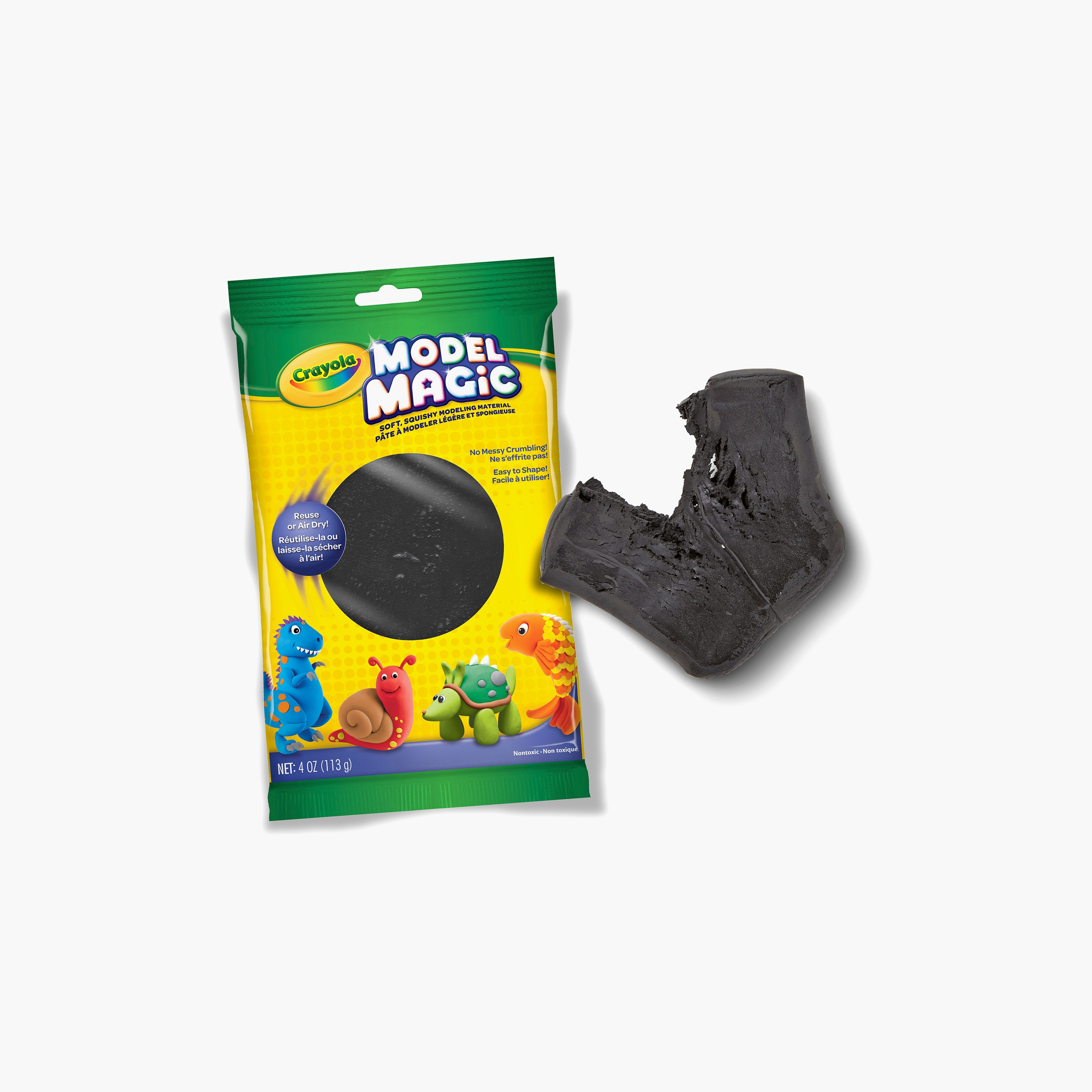 Crayola Model Magic Modelling Compound Pack - Black-toys-educational-doughtoys-image-3
