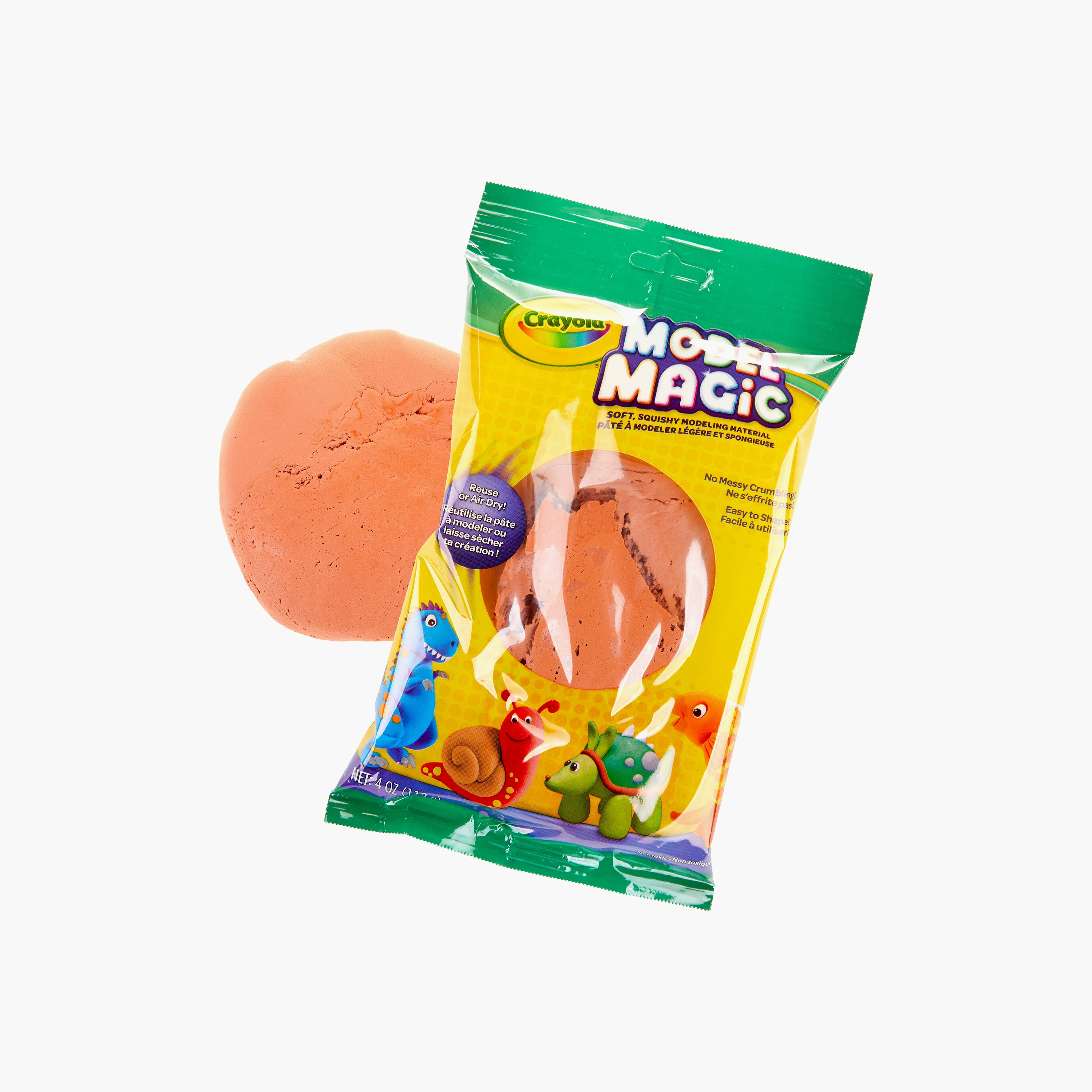 Crayola Model Magic Modelling Compound Pack - Terra Cotta-toys-educational-doughtoys-image-2