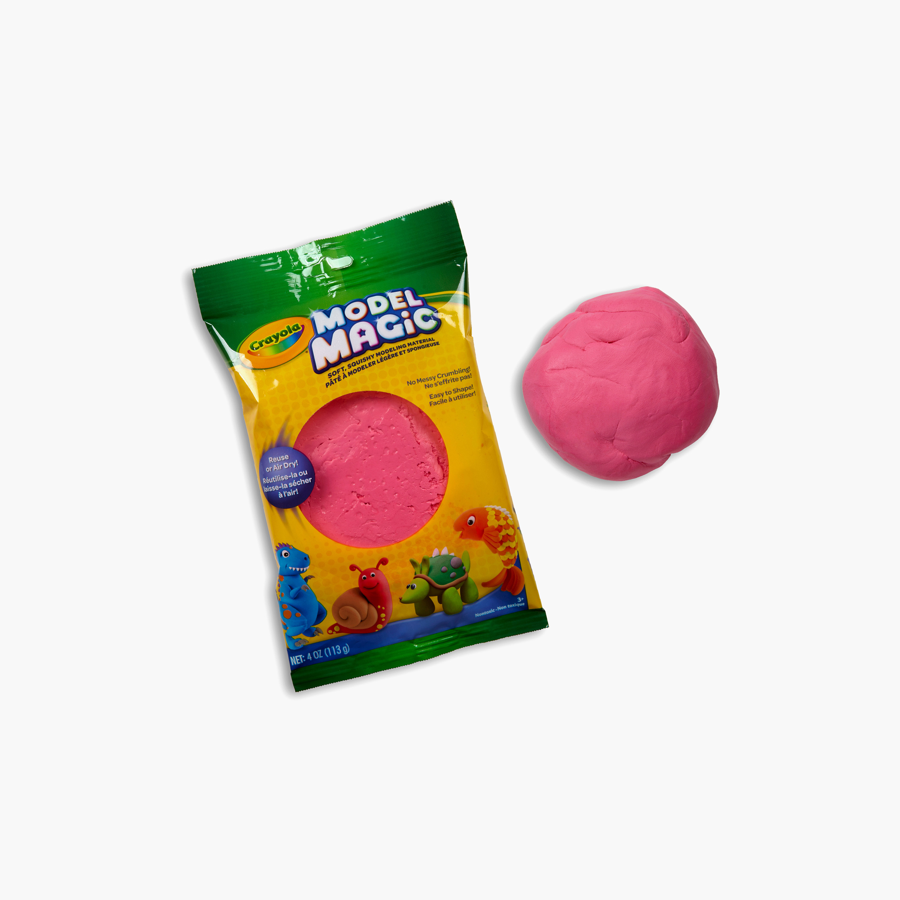 Crayola Model Magic Modelling Compound Pack - Raspberry-toys-educational-doughtoys-image-2
