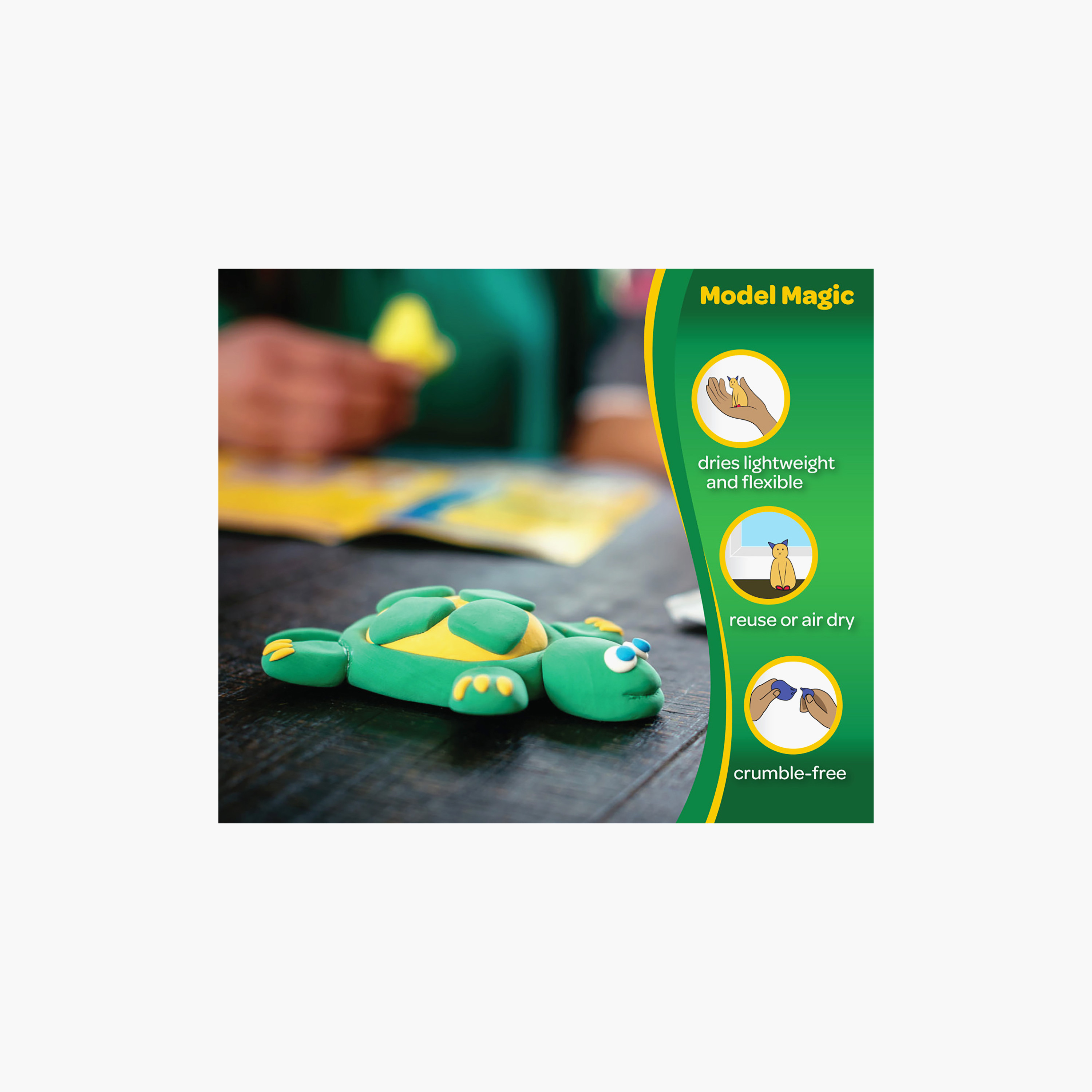 Crayola 4-Piece Model Magic Packs with Reusable Storage Bucket-toys-educational-doughtoys-image-5
