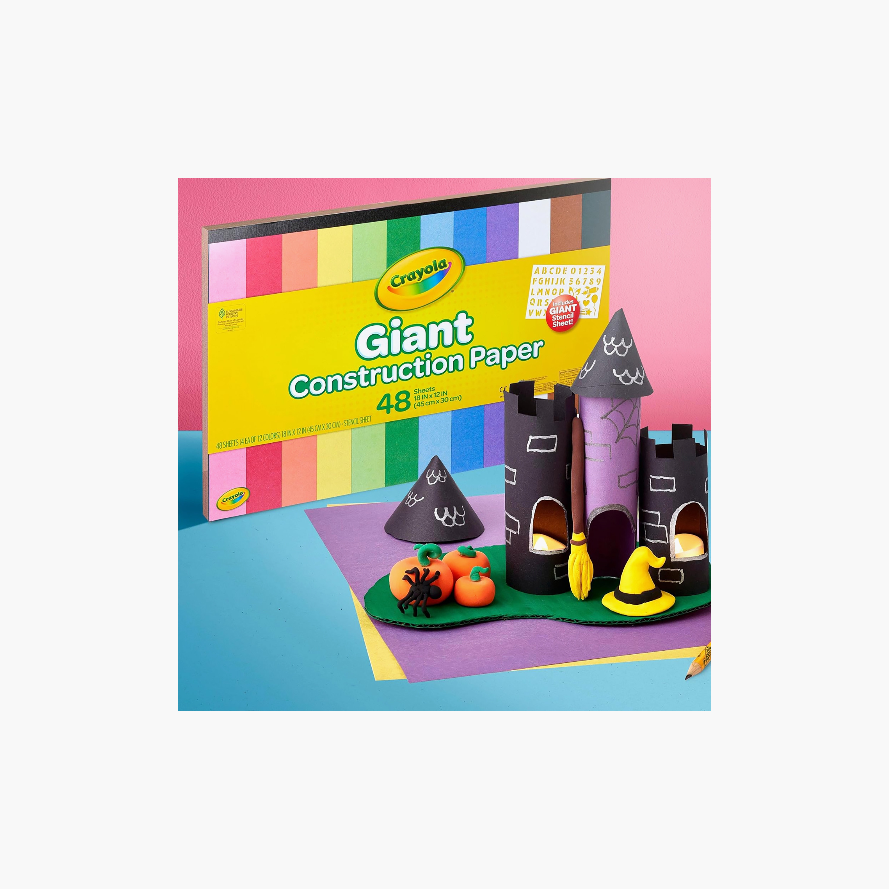 Crayola 48-Piece Giant Construction Paper-school-artsandcrafts-image-4