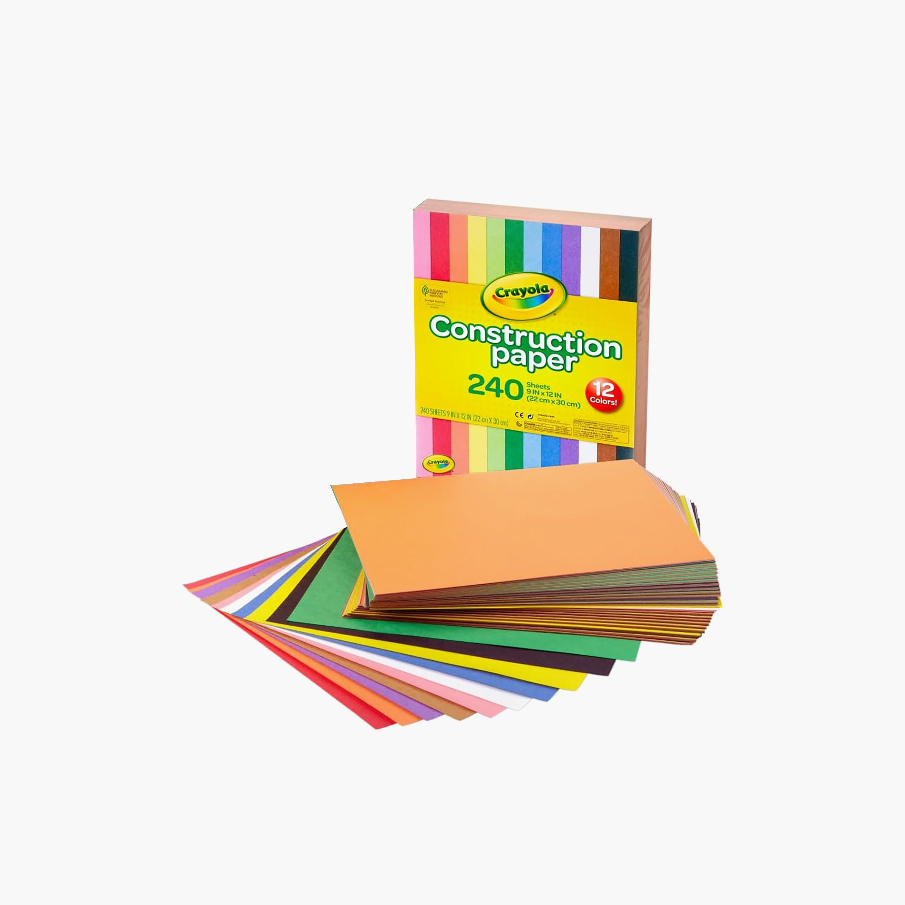 Crayola 240-Piece Construction Paper-school-artsandcrafts-image-1