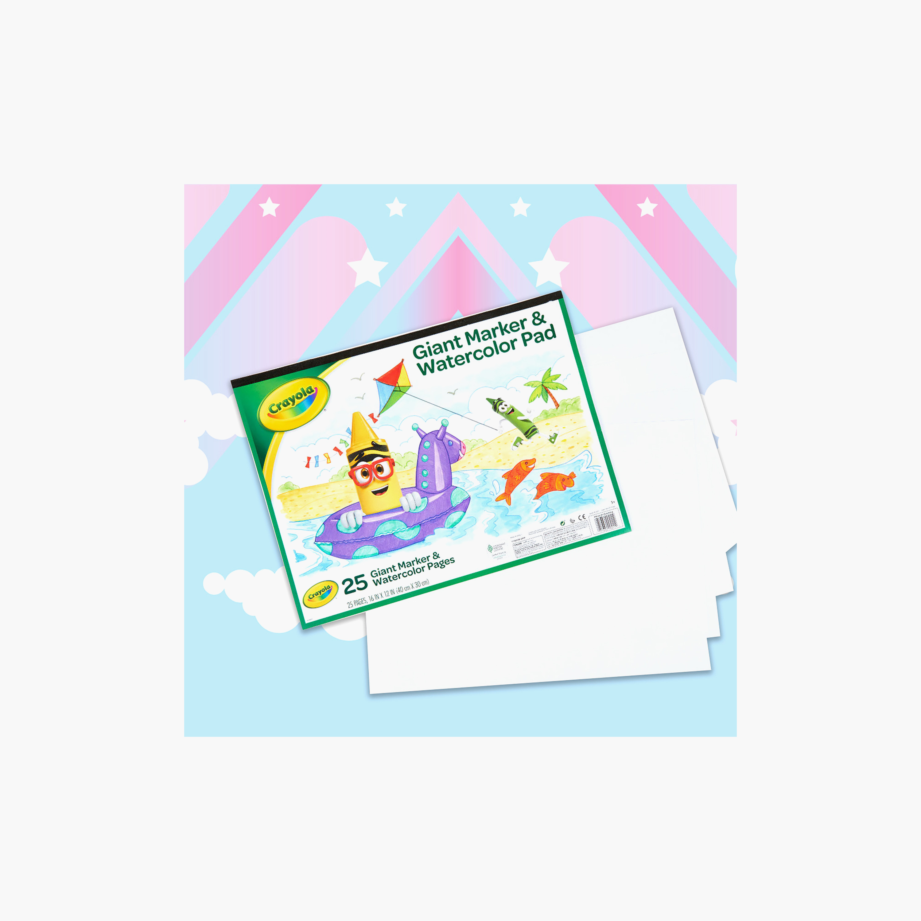 Crayola 25-Piece Giant Marker & Watercolour Pages-school-artsandcrafts-image-3