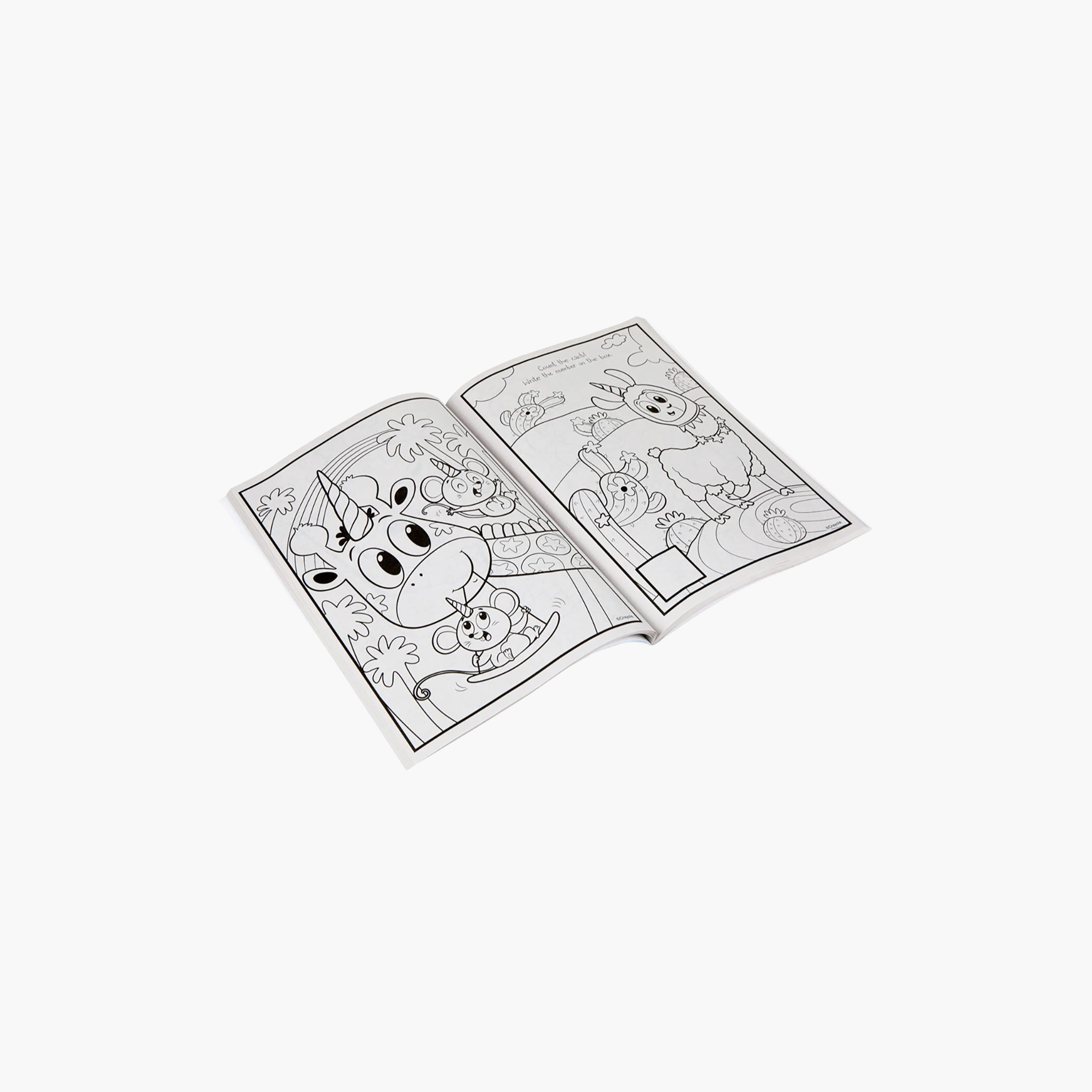 Crayola 96-Piece Uni-Creatures Colouring Pages & Stickers Sheet-school-artsandcrafts-image-3