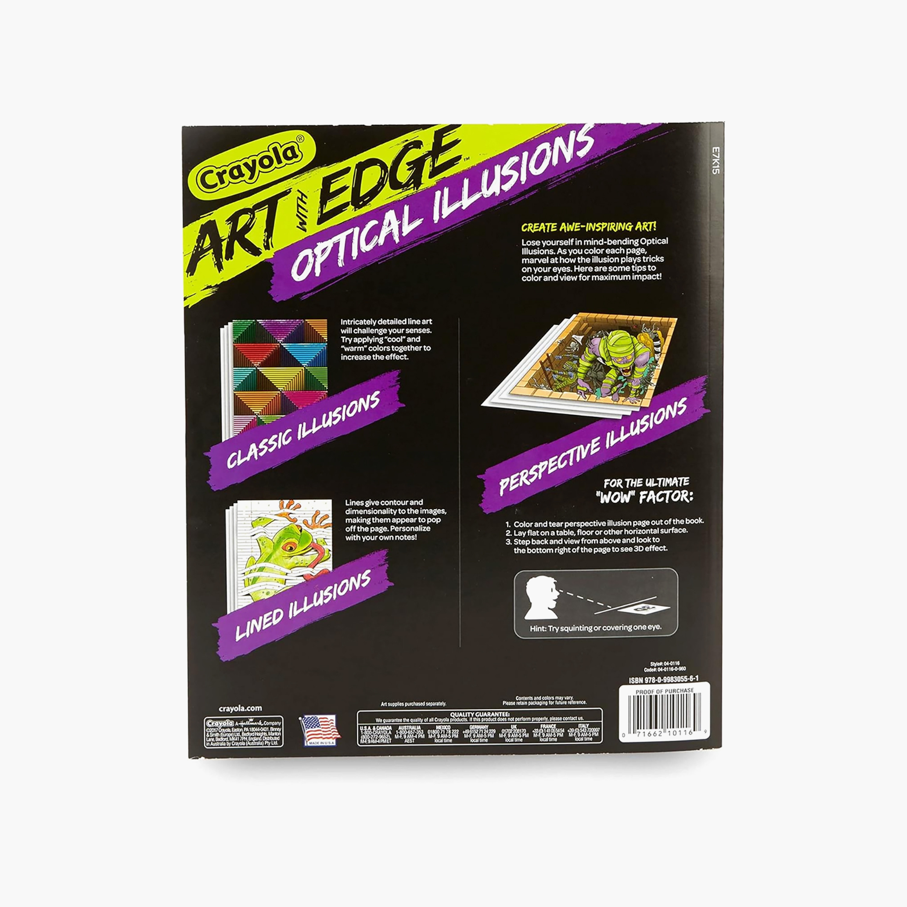 Crayola 40-Piece Art with Edge Optical Illusions Colouring Pages-school-artsandcrafts-image-4
