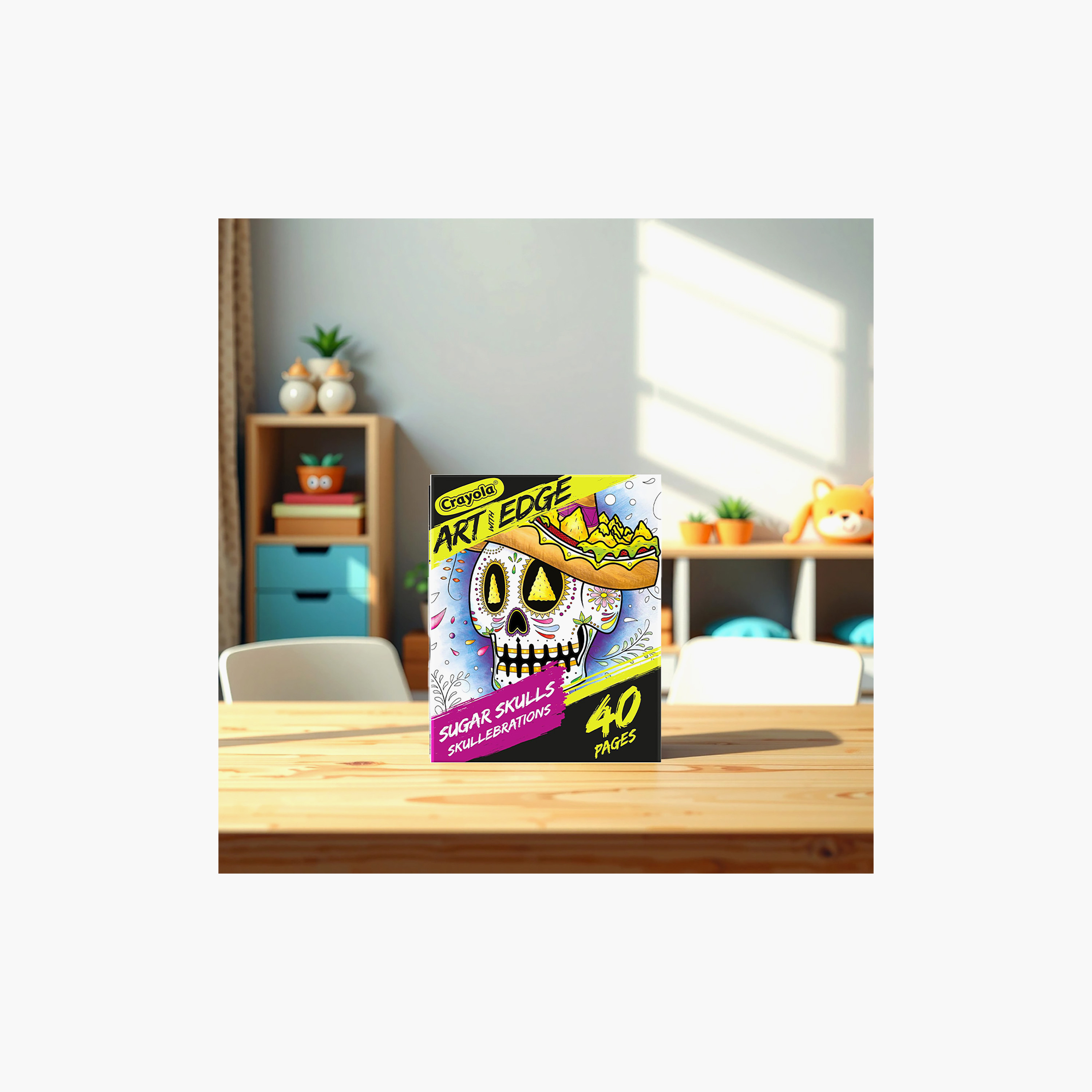 Crayola 40-Piece Art with Edge Sugar Skulls Colouring Pages-school-artsandcrafts-image-2
