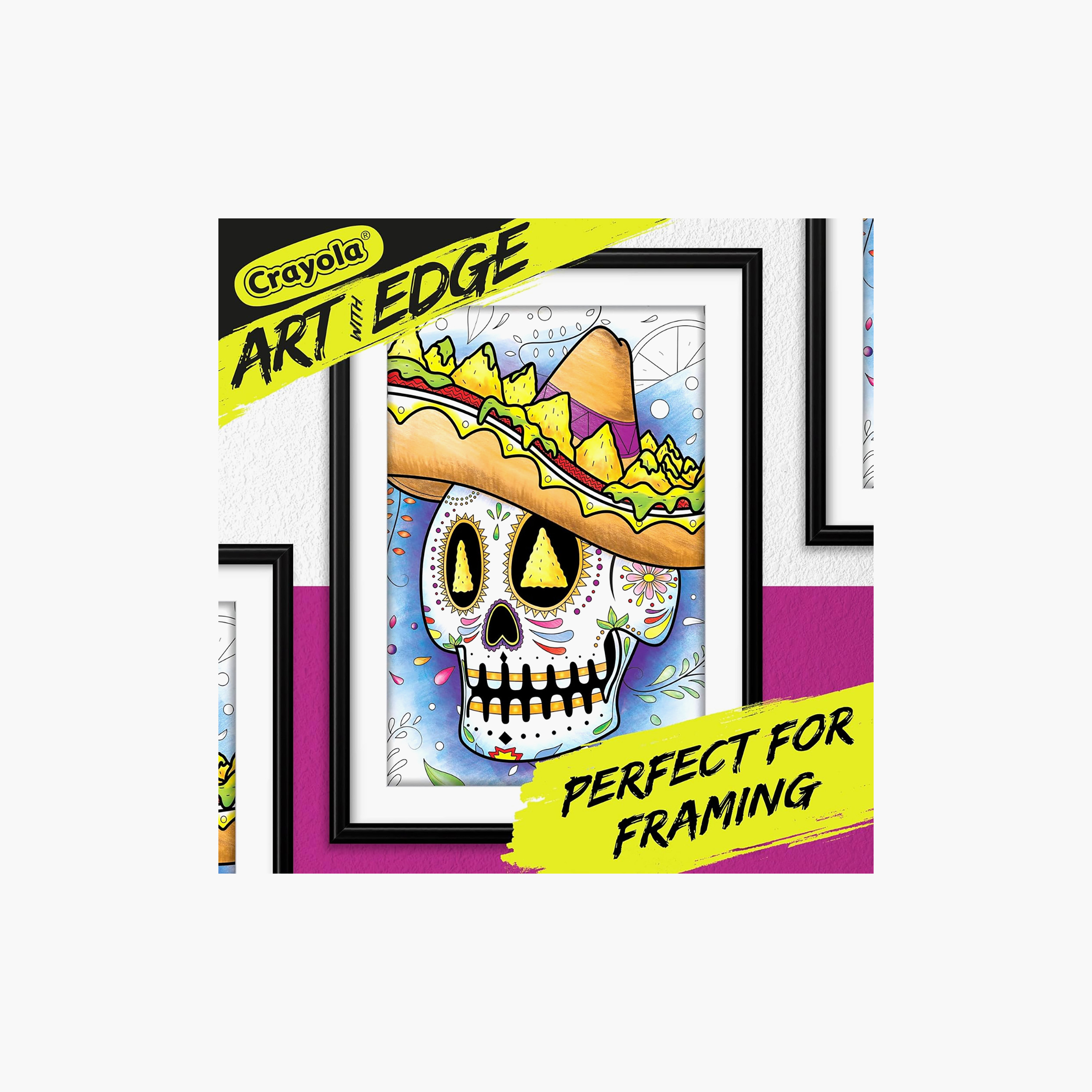 Crayola 40-Piece Art with Edge Sugar Skulls Colouring Pages-school-artsandcrafts-image-3