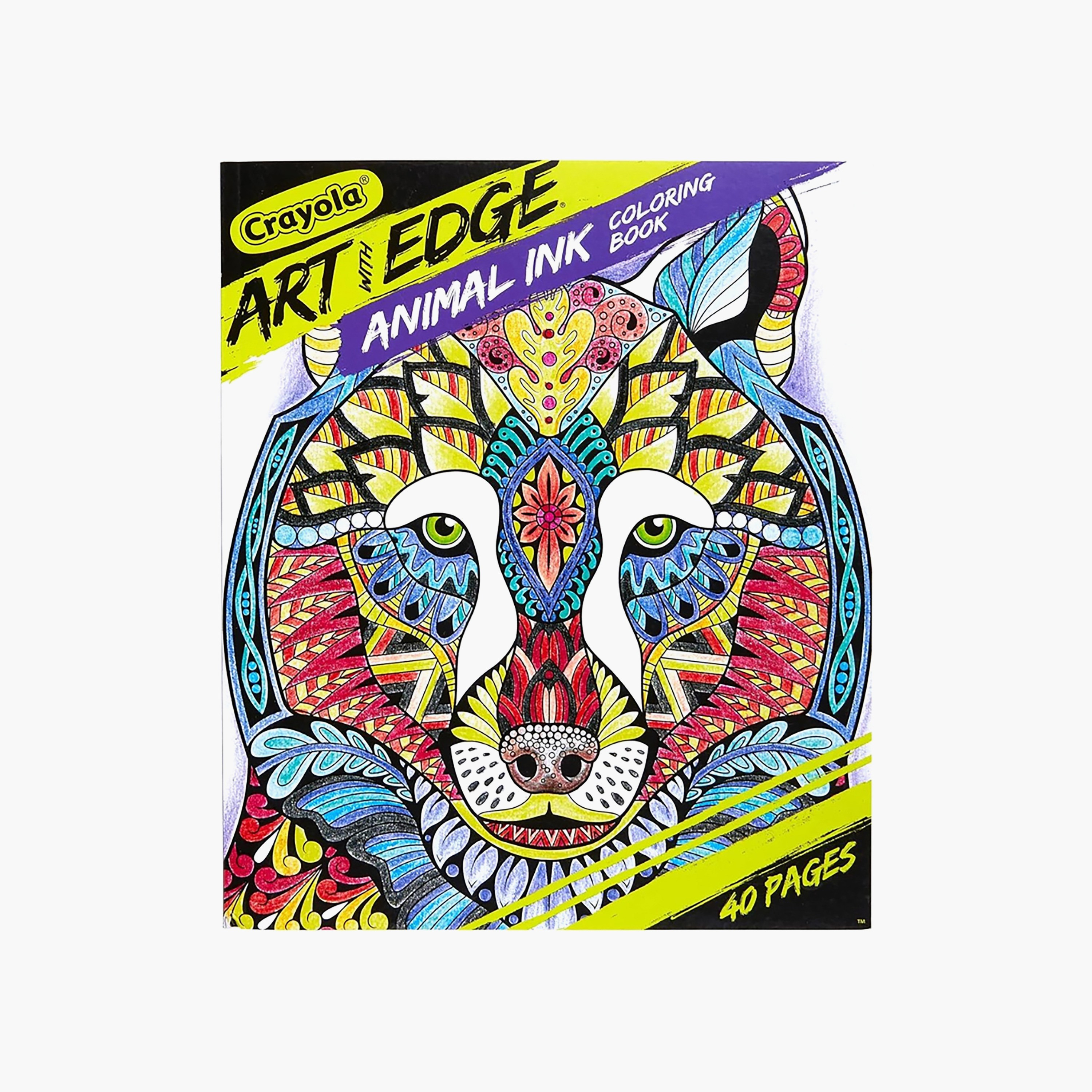 Crayola 40-Piece Art with Edge Animal Ink Colouring Pages-school-artsandcrafts-image-1