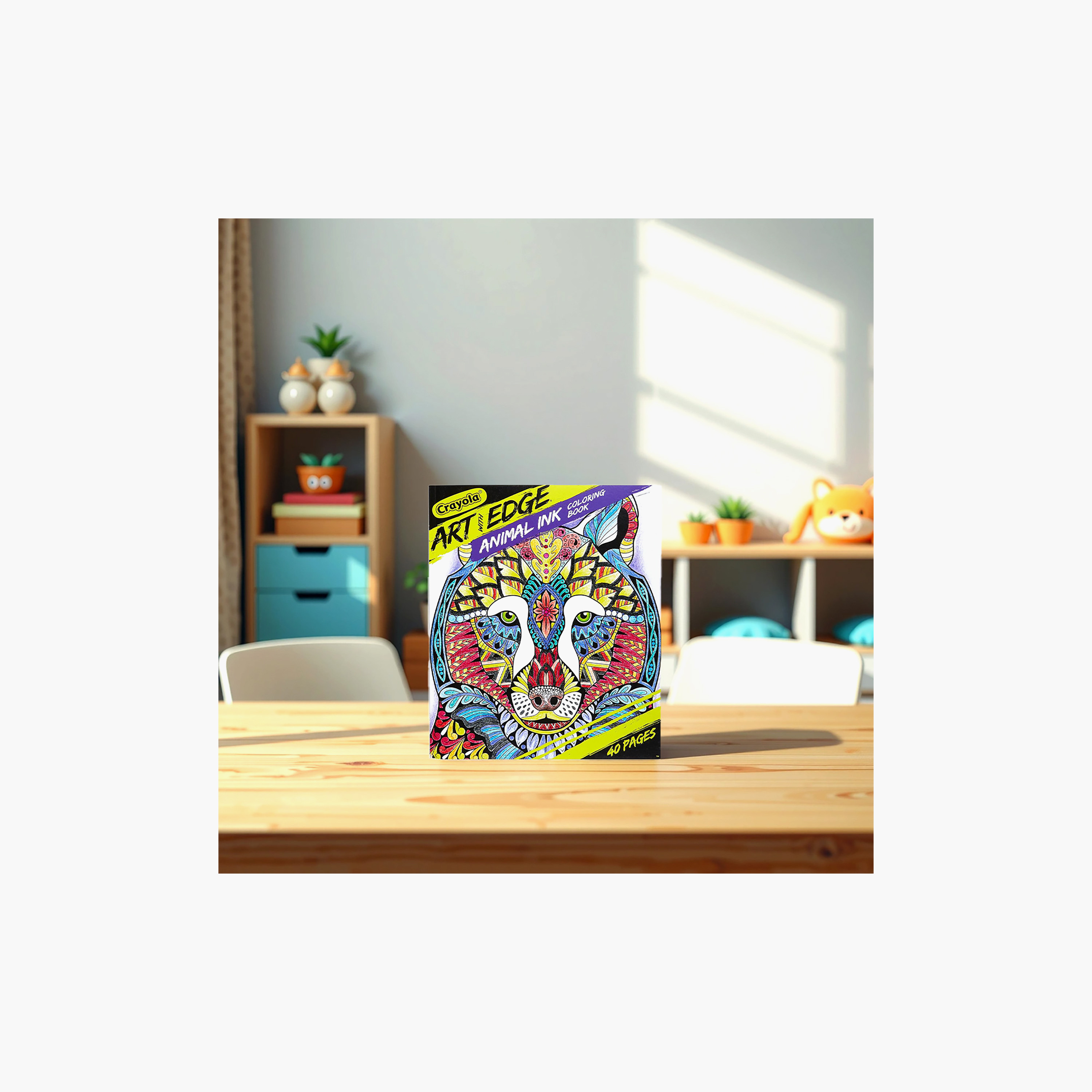 Crayola 40-Piece Art with Edge Animal Ink Colouring Pages-school-artsandcrafts-image-2
