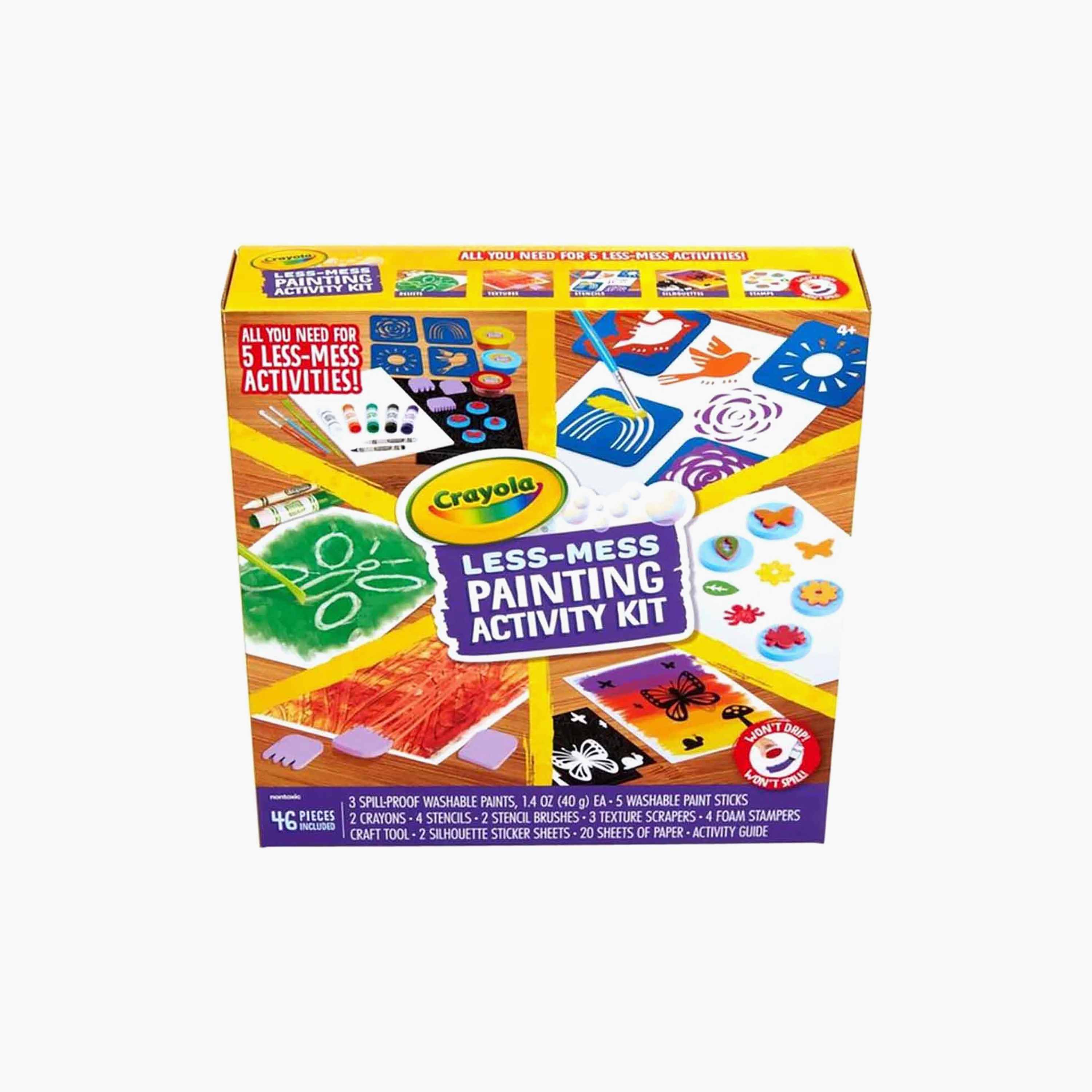 Crayola Less Mess Painting Activity Kit-school-artsandcrafts-image-1