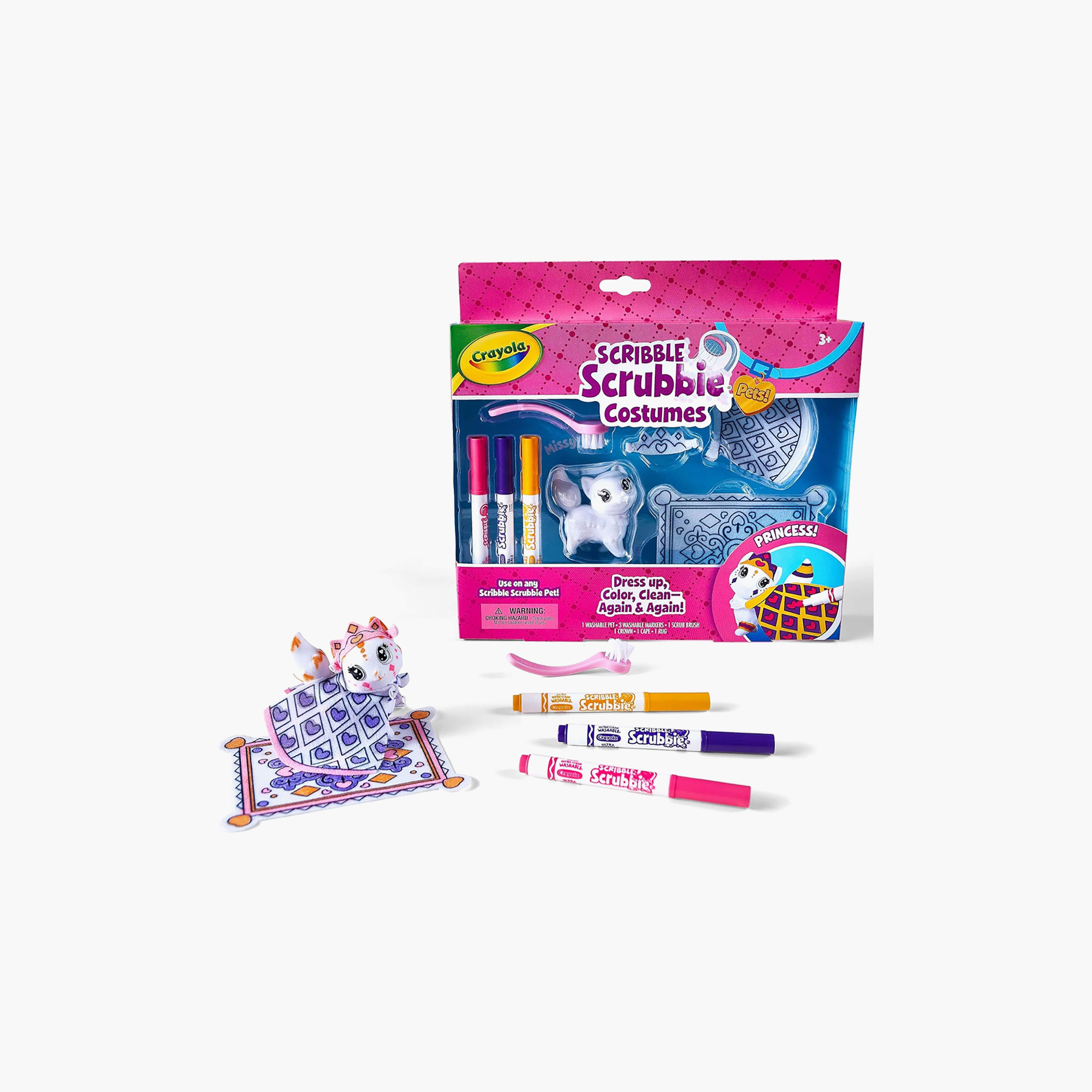 Crayola Scribble Scrubbie Pets Costumes Activity Set-school-artsandcrafts-image-2