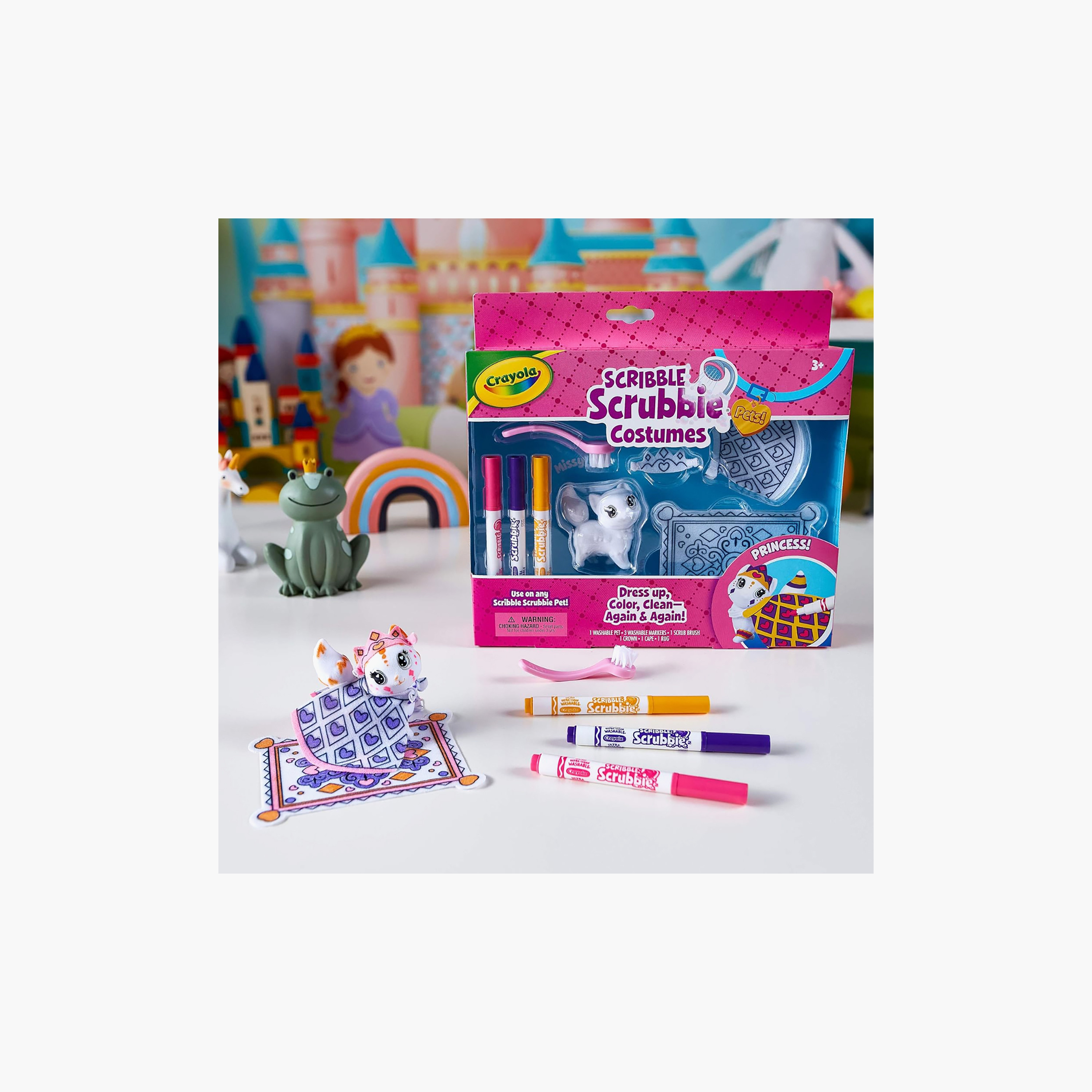 Crayola Scribble Scrubbie Pets Costumes Activity Set-school-artsandcrafts-image-3