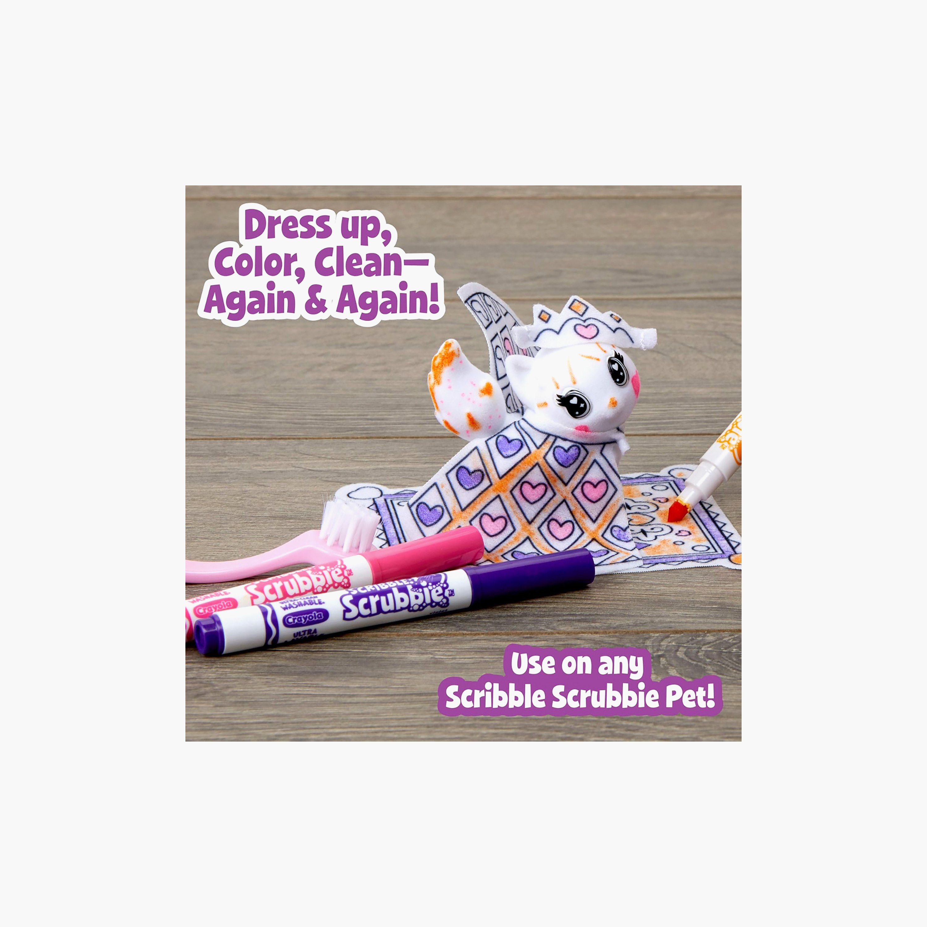 Crayola Scribble Scrubbie Pets Costumes Activity Set-school-artsandcrafts-image-5