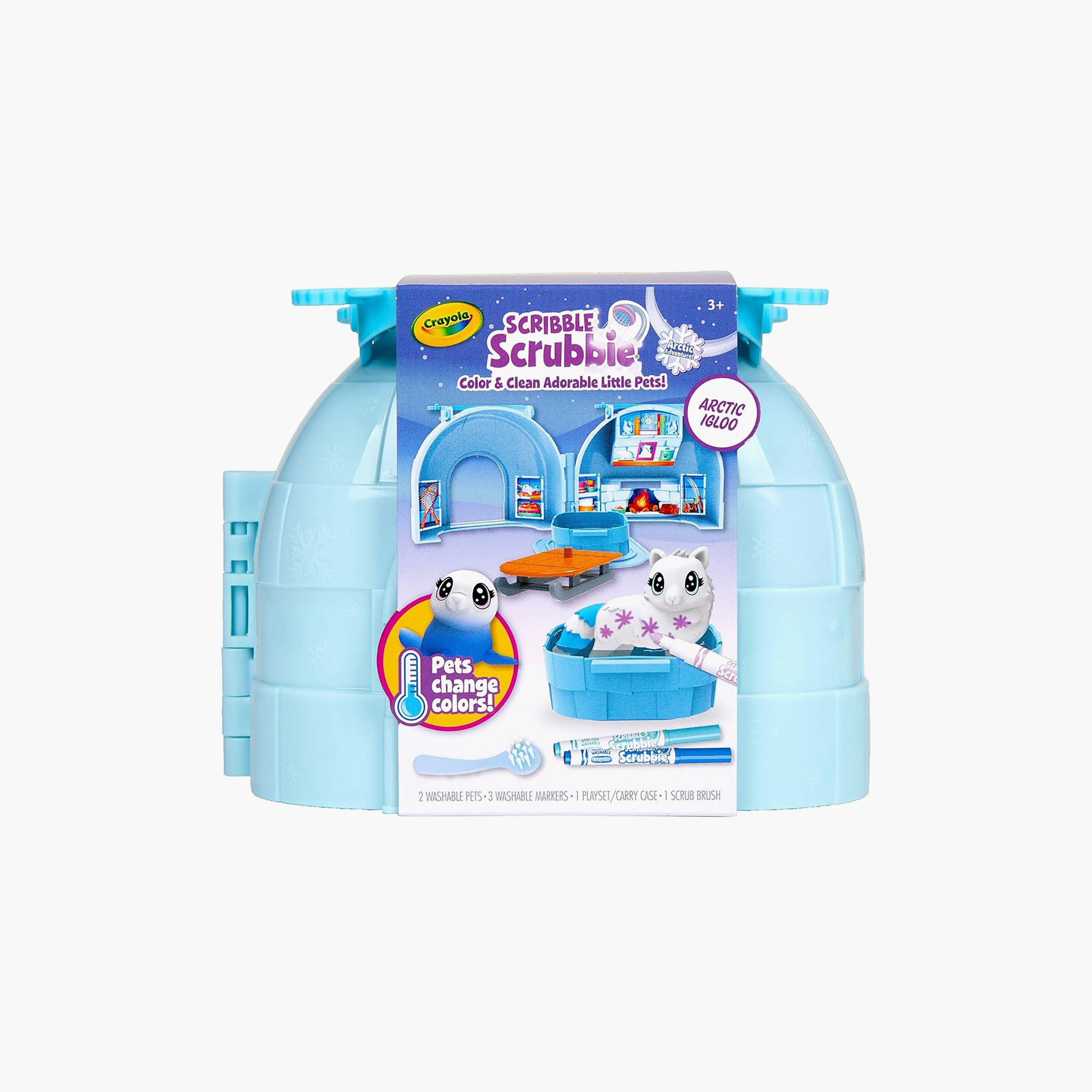 Crayola Scribble Scrubbies Arctic Pets Igloo Activity Set-school-artsandcrafts-image-3