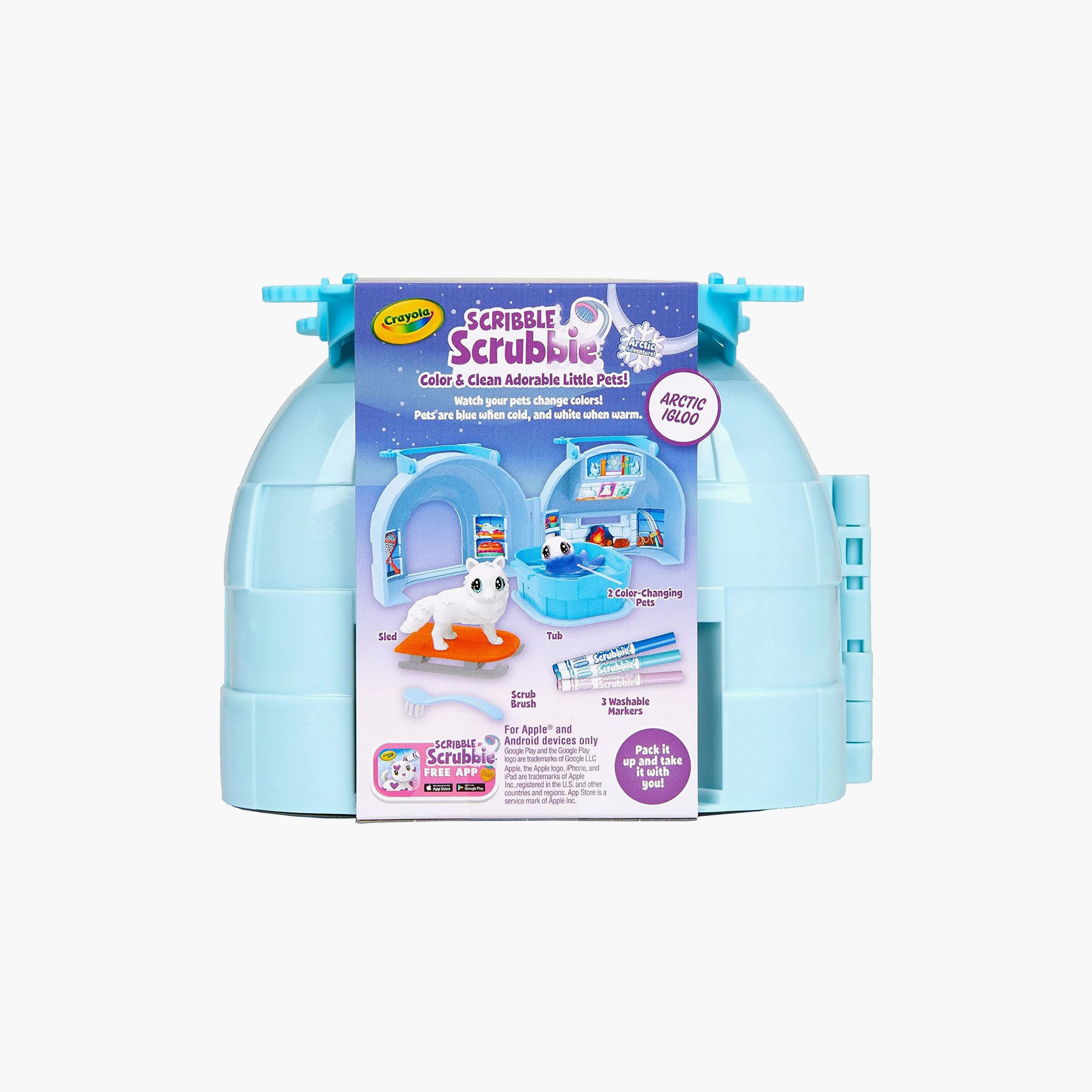 Crayola Scribble Scrubbies Arctic Pets Igloo Activity Set-school-artsandcrafts-image-5