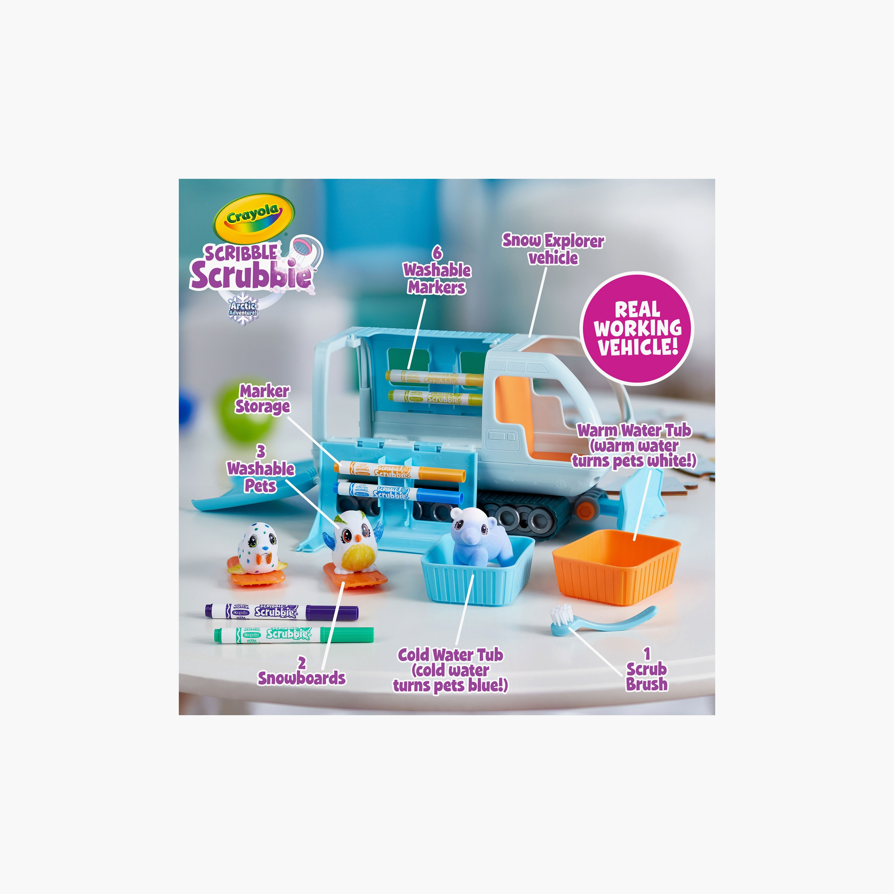 Crayola Scribble Scrubbie Pets Arctic Snow Explorer Activity Set-school-artsandcrafts-image-10