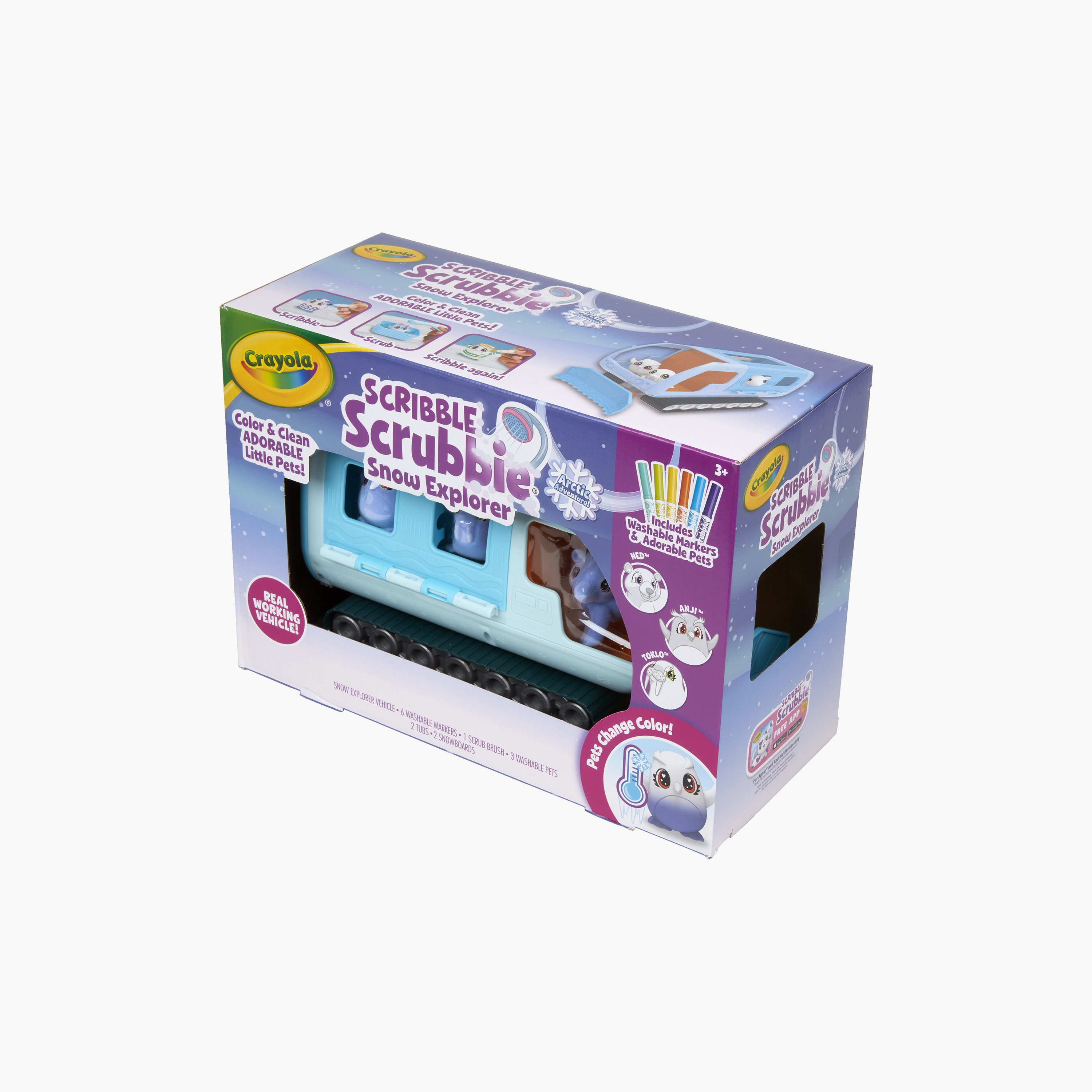 Crayola Scribble Scrubbie Pets Arctic Snow Explorer Activity Set-school-artsandcrafts-image-3