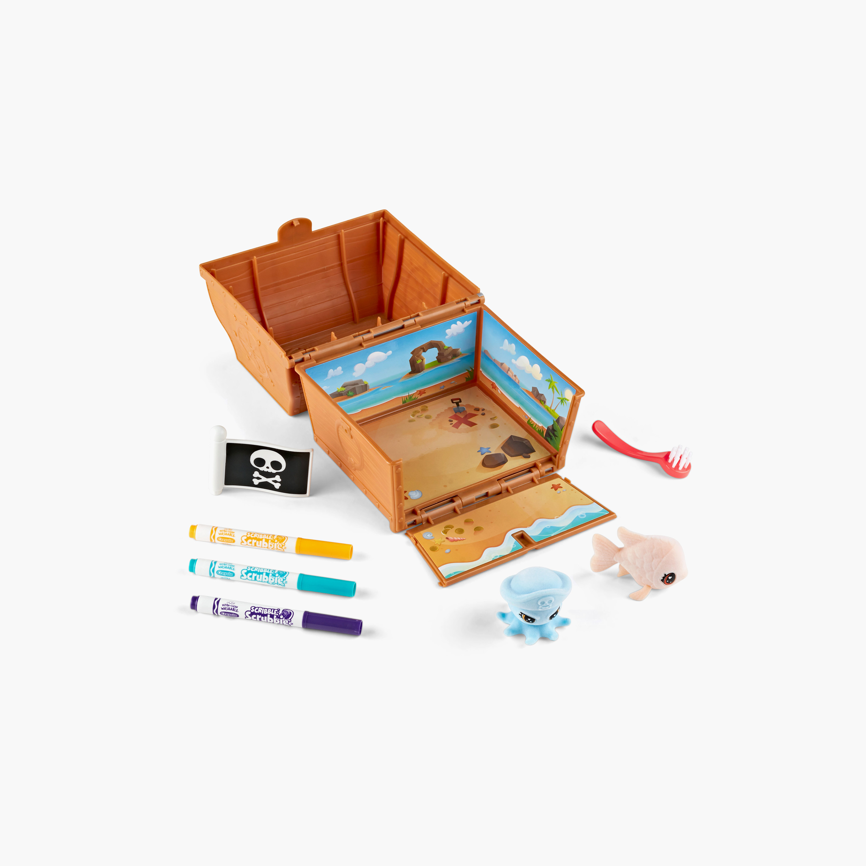 Crayola Scribble Scrubbie Pets Glow Ocean Activity Set-school-artsandcrafts-image-1