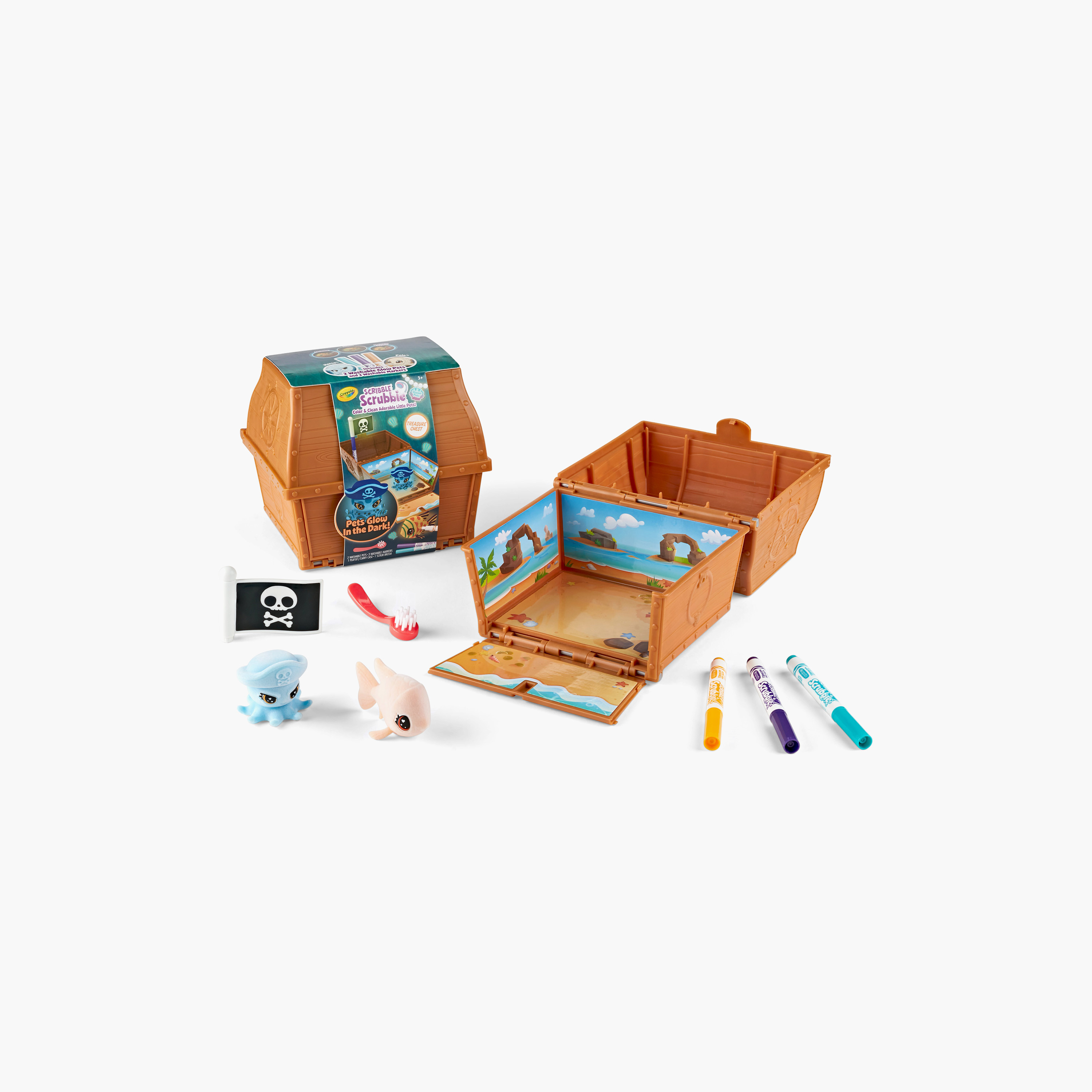 Crayola Scribble Scrubbie Pets Glow Ocean Activity Set-school-artsandcrafts-image-3